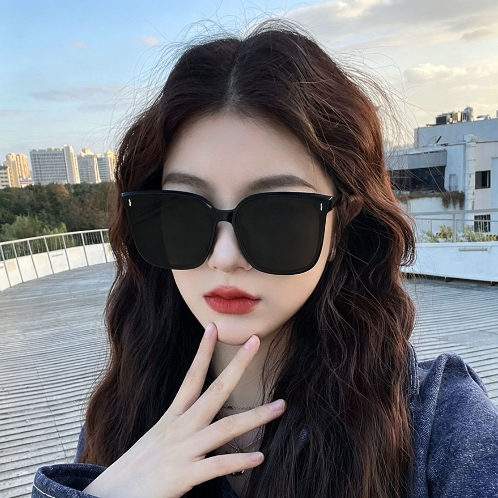 T3 Black Frame Gray Lens