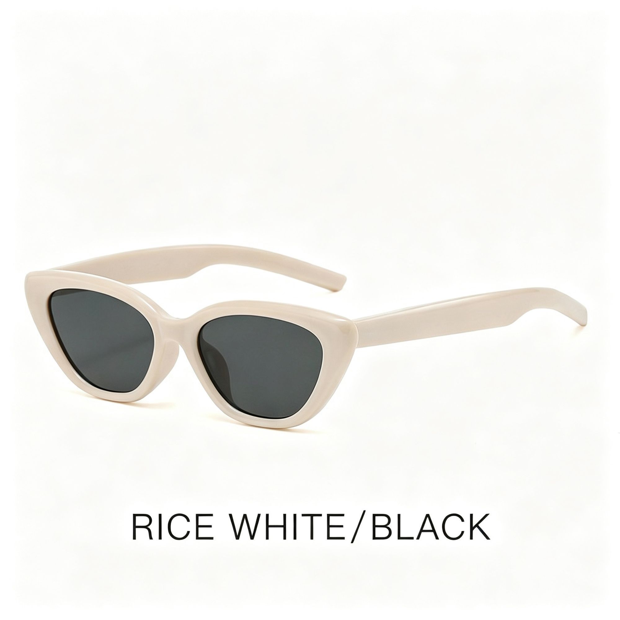 R03 Off-White Frame Dark Gray Lens