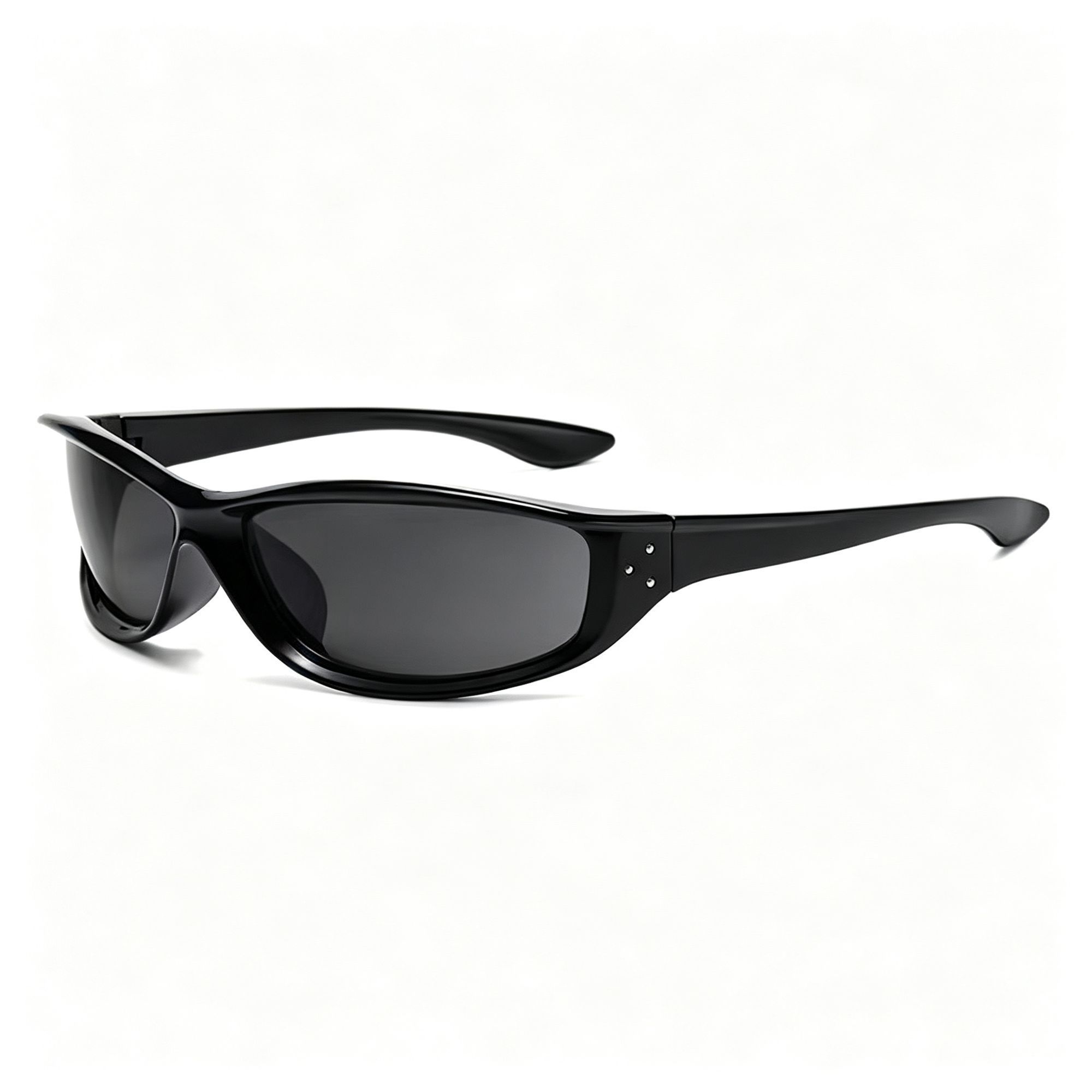 Black Frame Dark Gray Lens