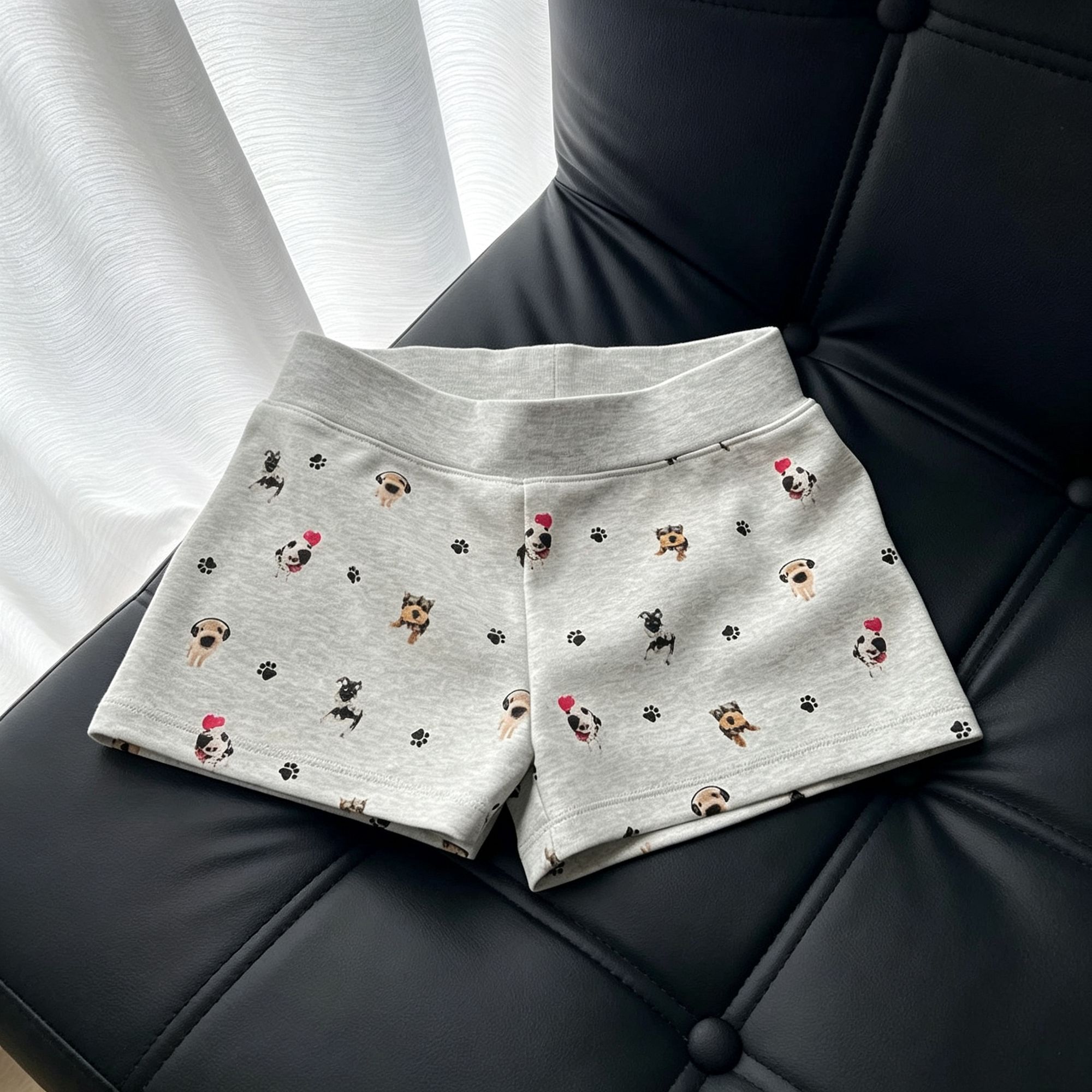 Allover Puppy Print Set Size M view 8