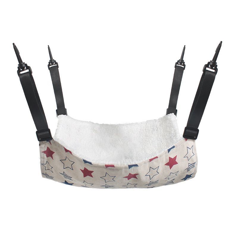 27x27cm Red Star Adjustable Cat Cage Hammock