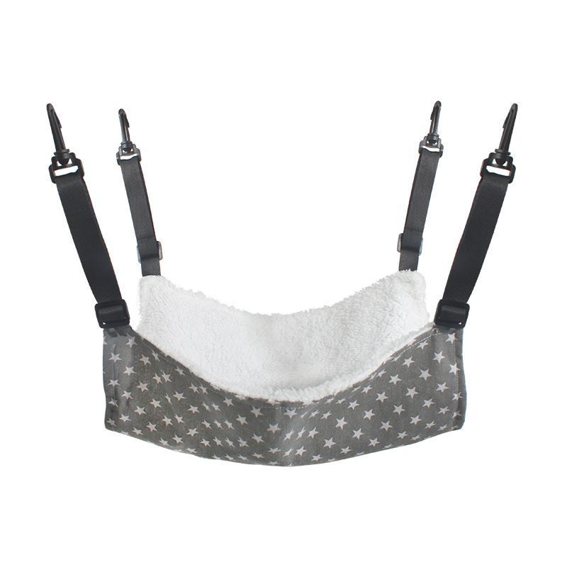27x27cm Gray Star Adjustable Cat Cage Hammock