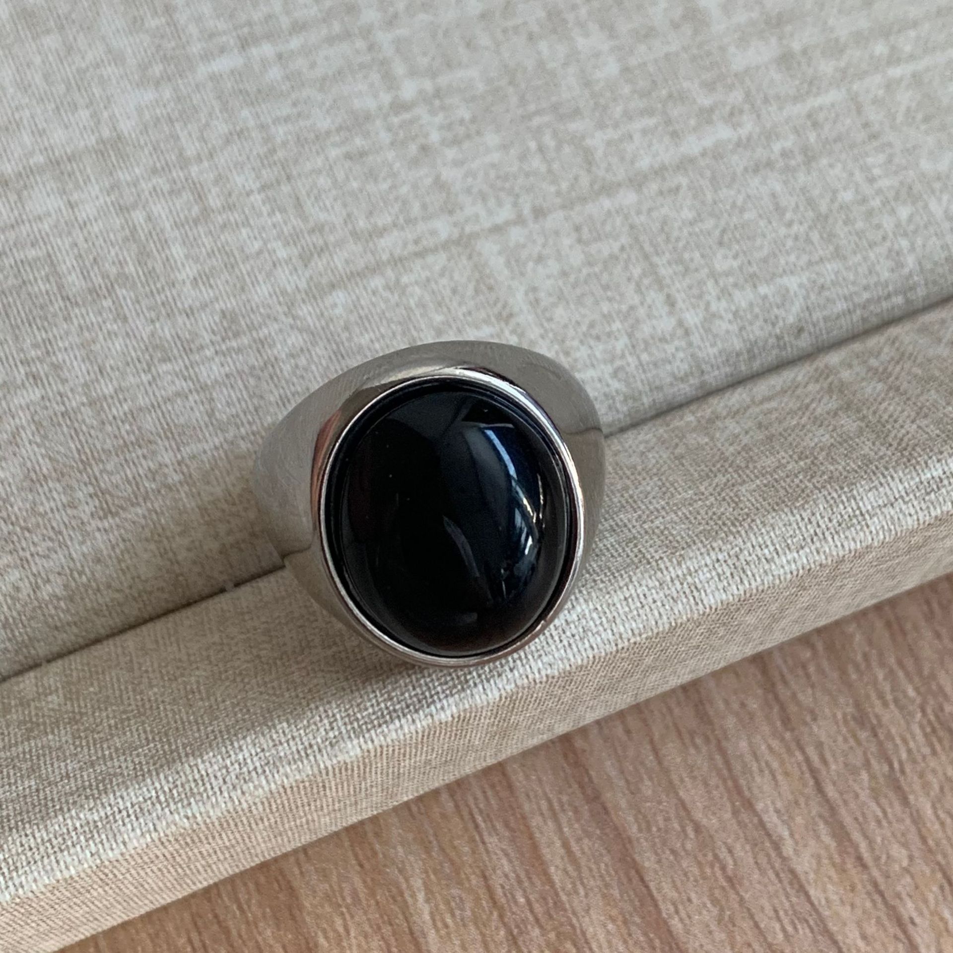Oval Gem Zircon Ring | Christmas Noble Ornament Gift | Fashion Light Luxury