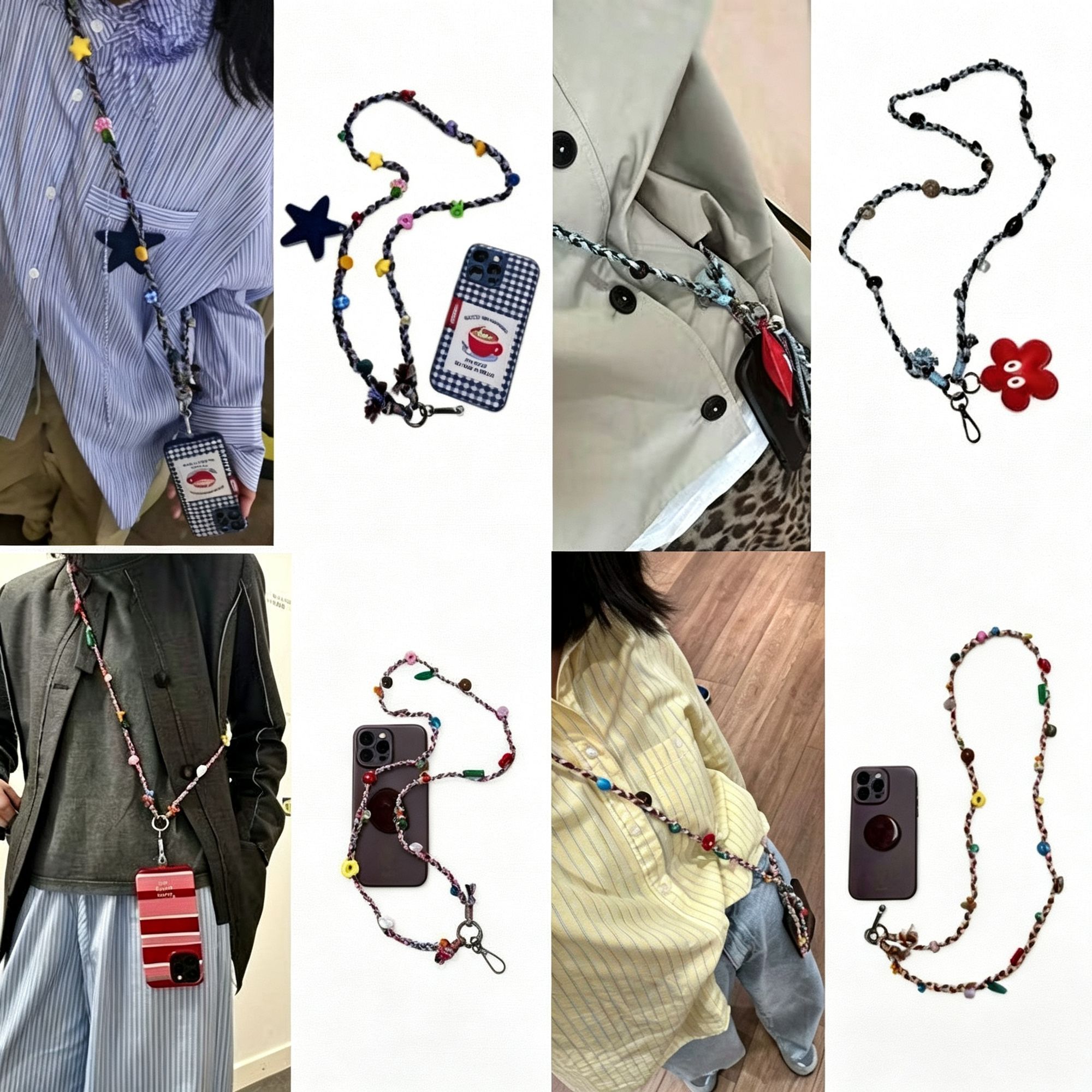 Niche Handmade Phone Charm view 3