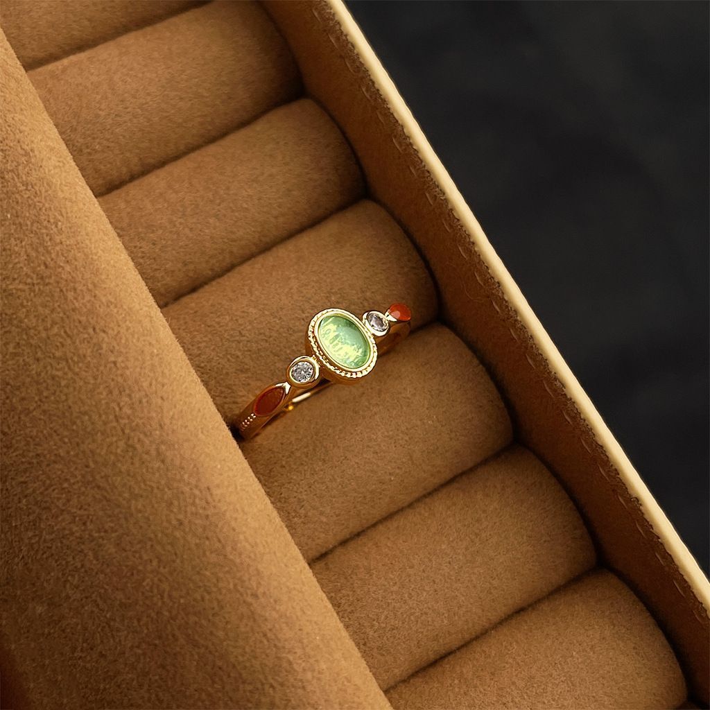 High‑End Palace‑Style Women Ring