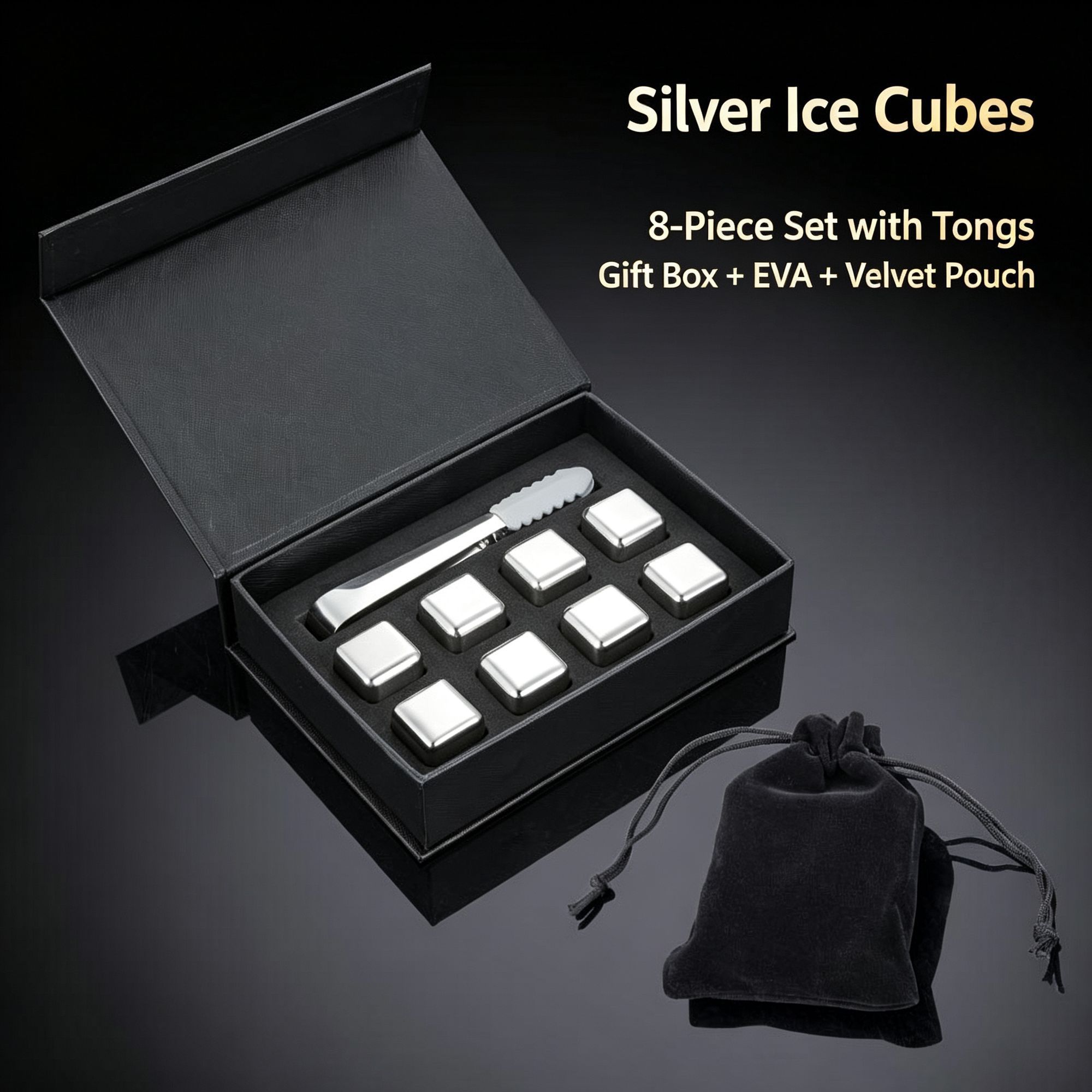 Reusable Chilling Ice Stone Gift Set