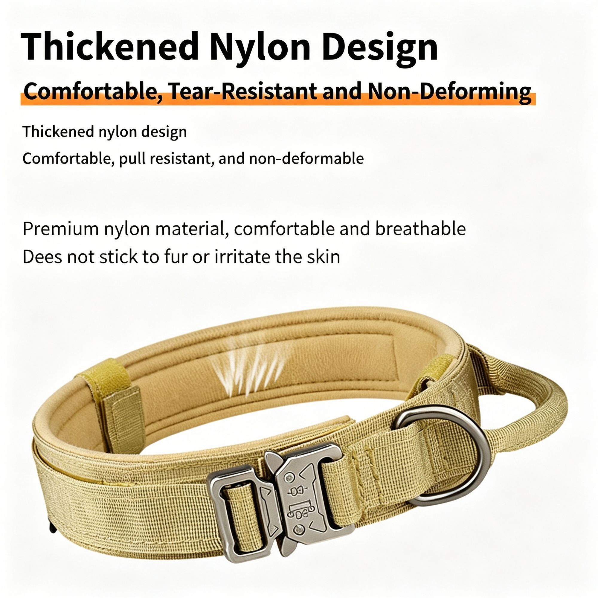 Outdoor Nylon Dog Collar view 4