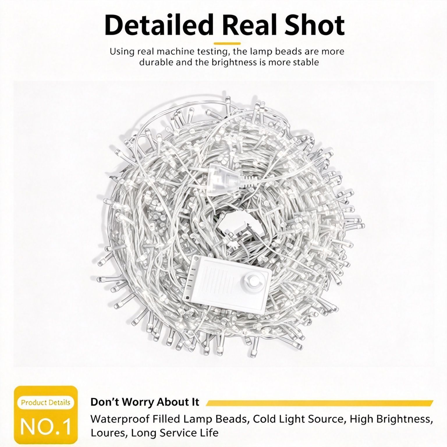 Male‑Female Connector 8‑Mode LED Light String Controller view 12