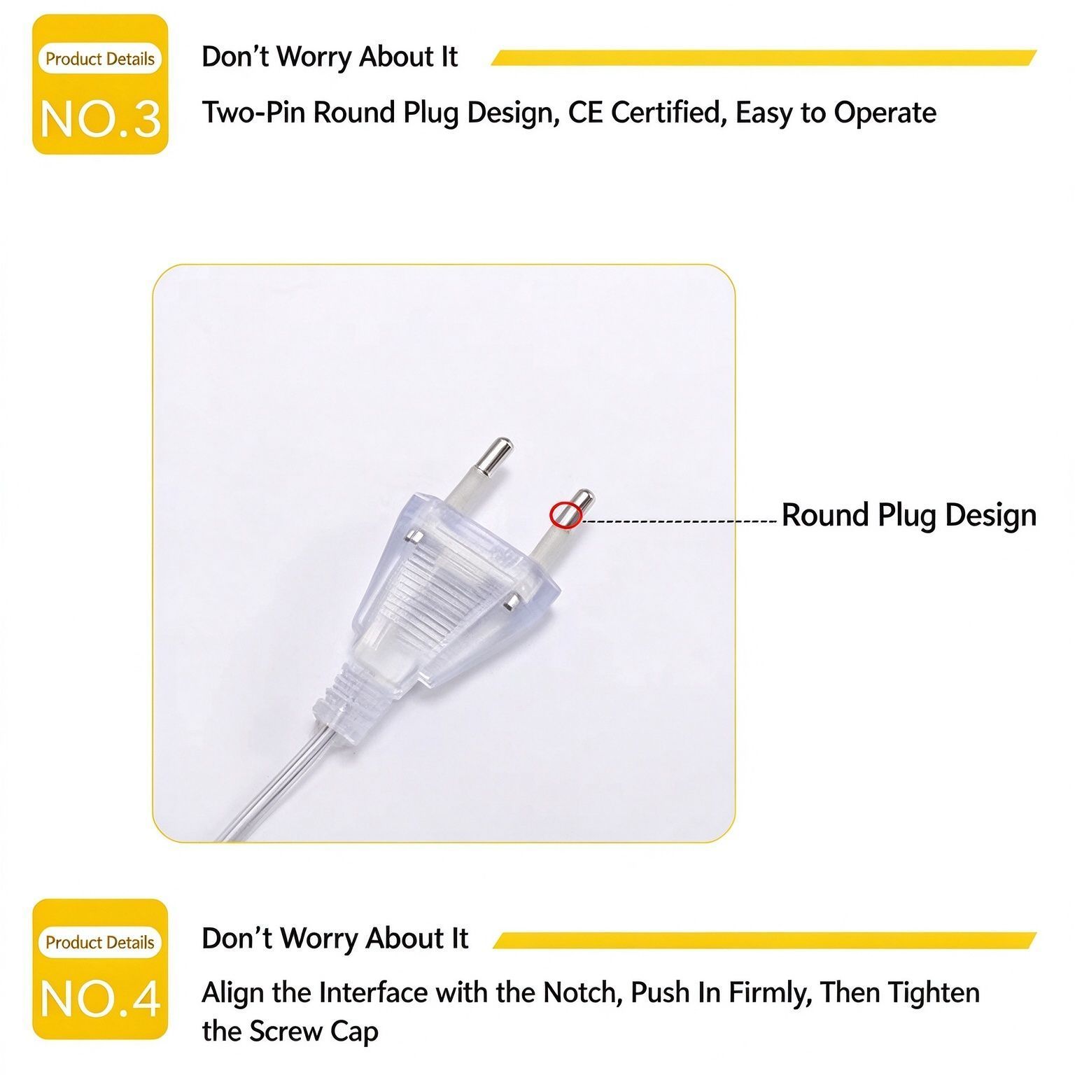 Male‑Female Connector 8‑Mode LED Light String Controller view 13