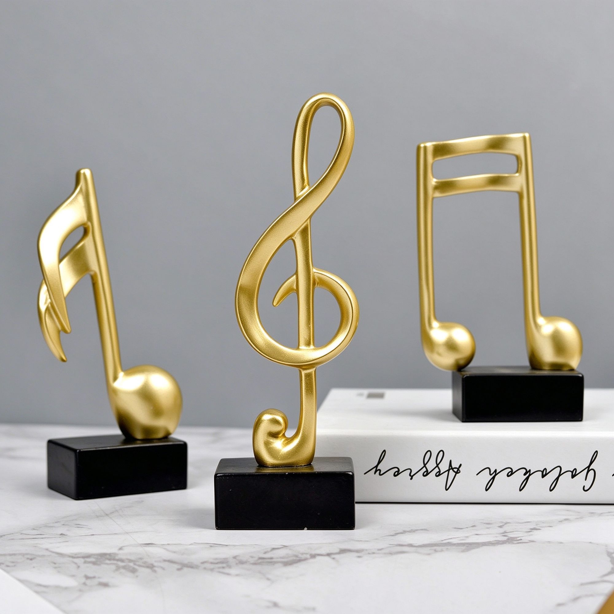 Artistic Music Element Resin Craft view 5