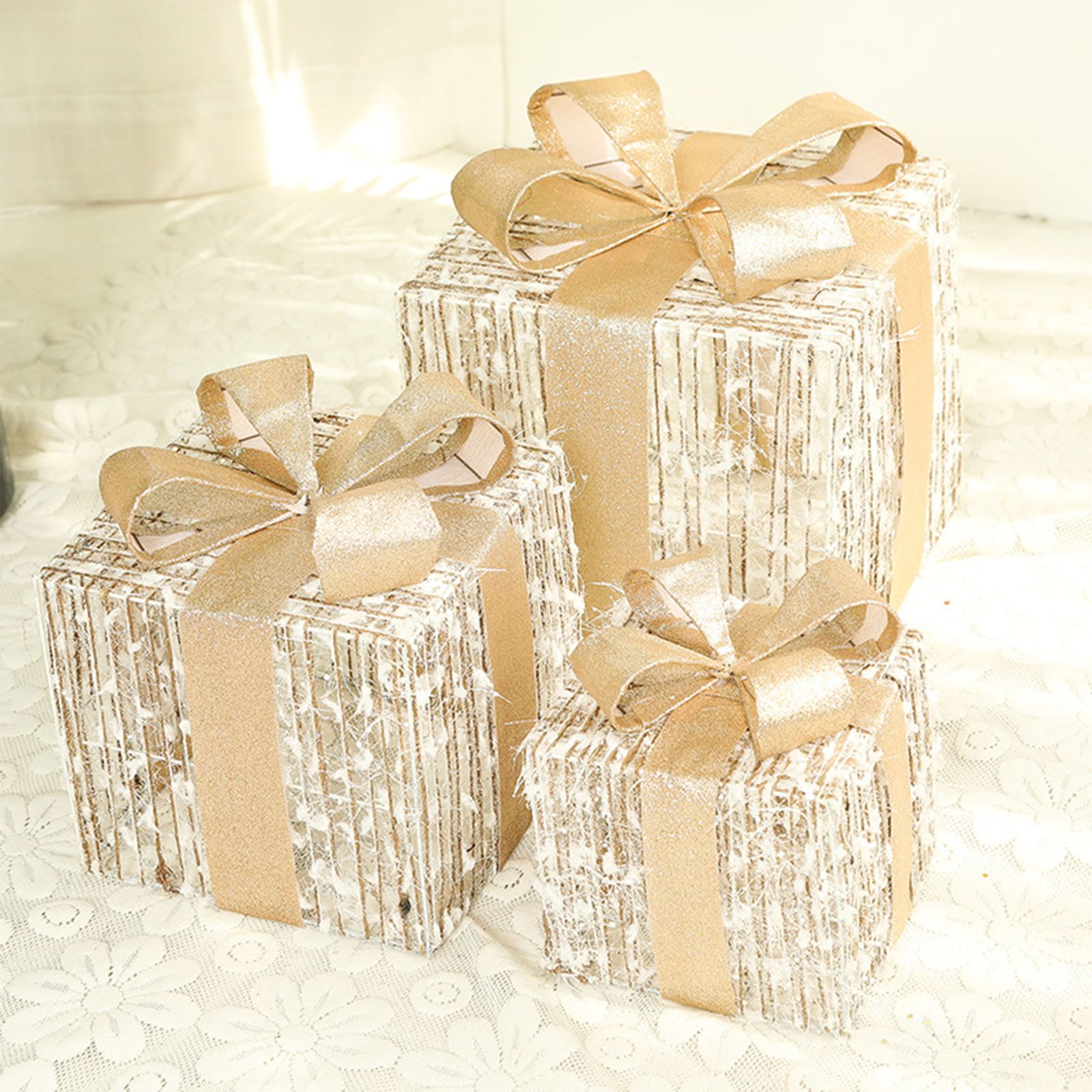 Christmas Gift Boxes for Christmas Indoor Outdoor Decorations view 2