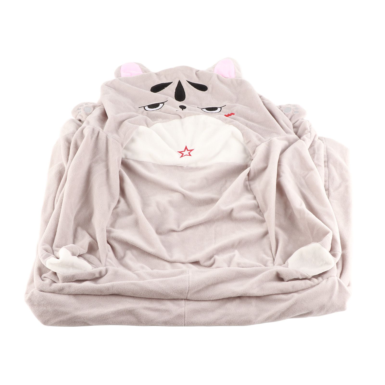 2 in 1 Foldable Children's Sofa Cushion Plush Sofa Cute Sofa Chair for Children view 8