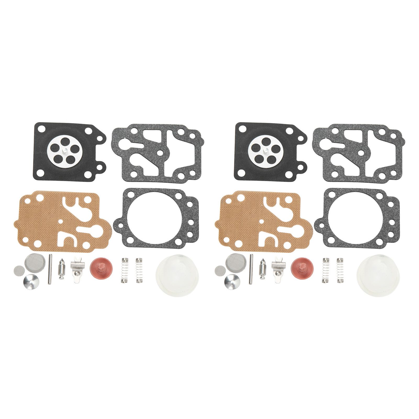 2 Sets Carburetor Diaphragm and Gasket Paper Iron Rubber Carburetor Repair Kit view 10