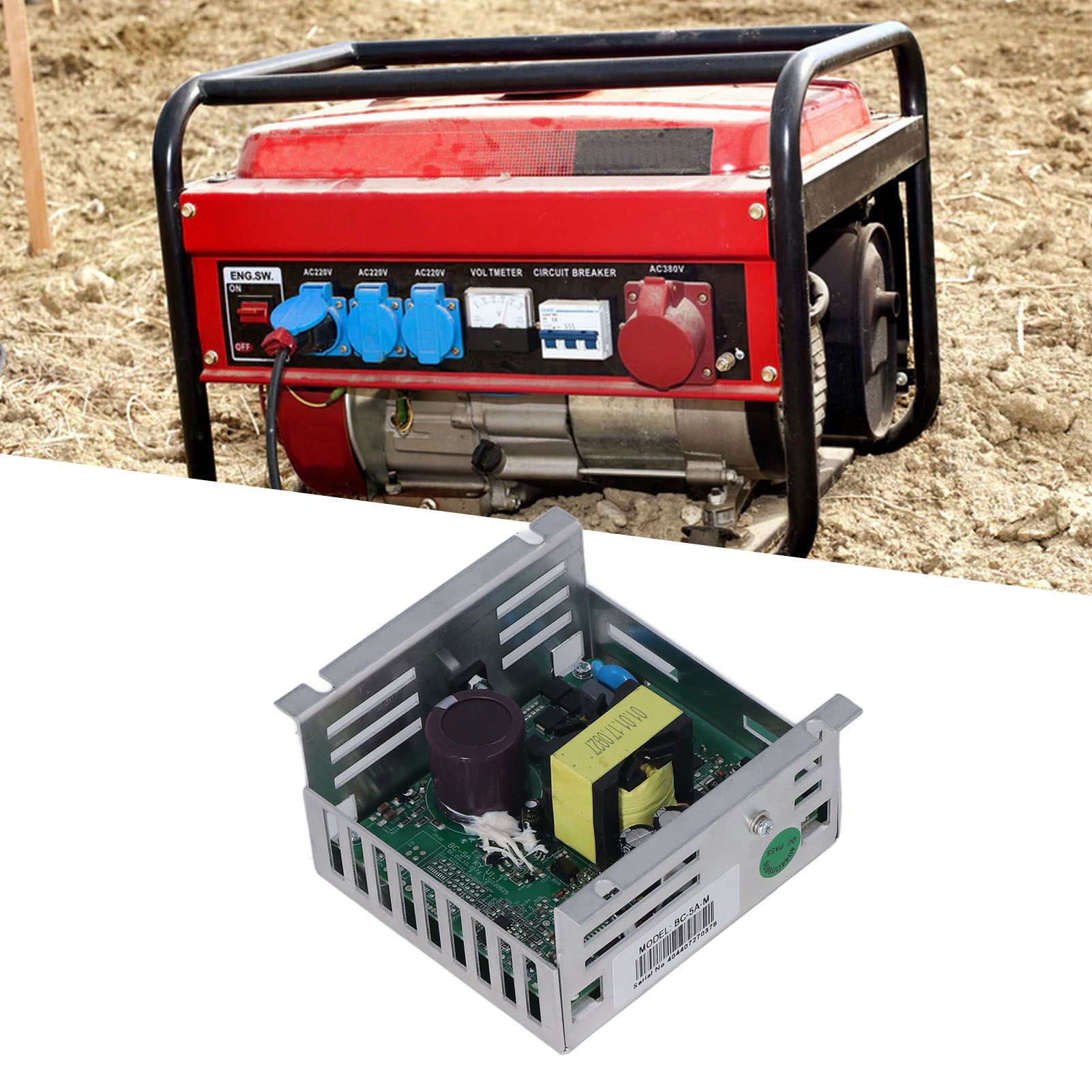 Diesel Generator Battery Charger Module Aluminum Shell Genset Battery Float view 11