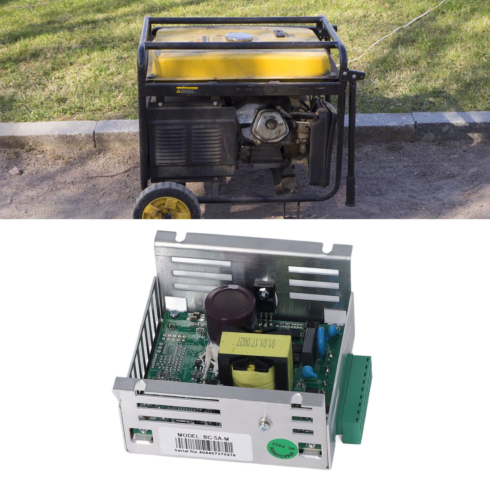 Diesel Generator Battery Charger Module Aluminum Shell Genset Battery Float view 12