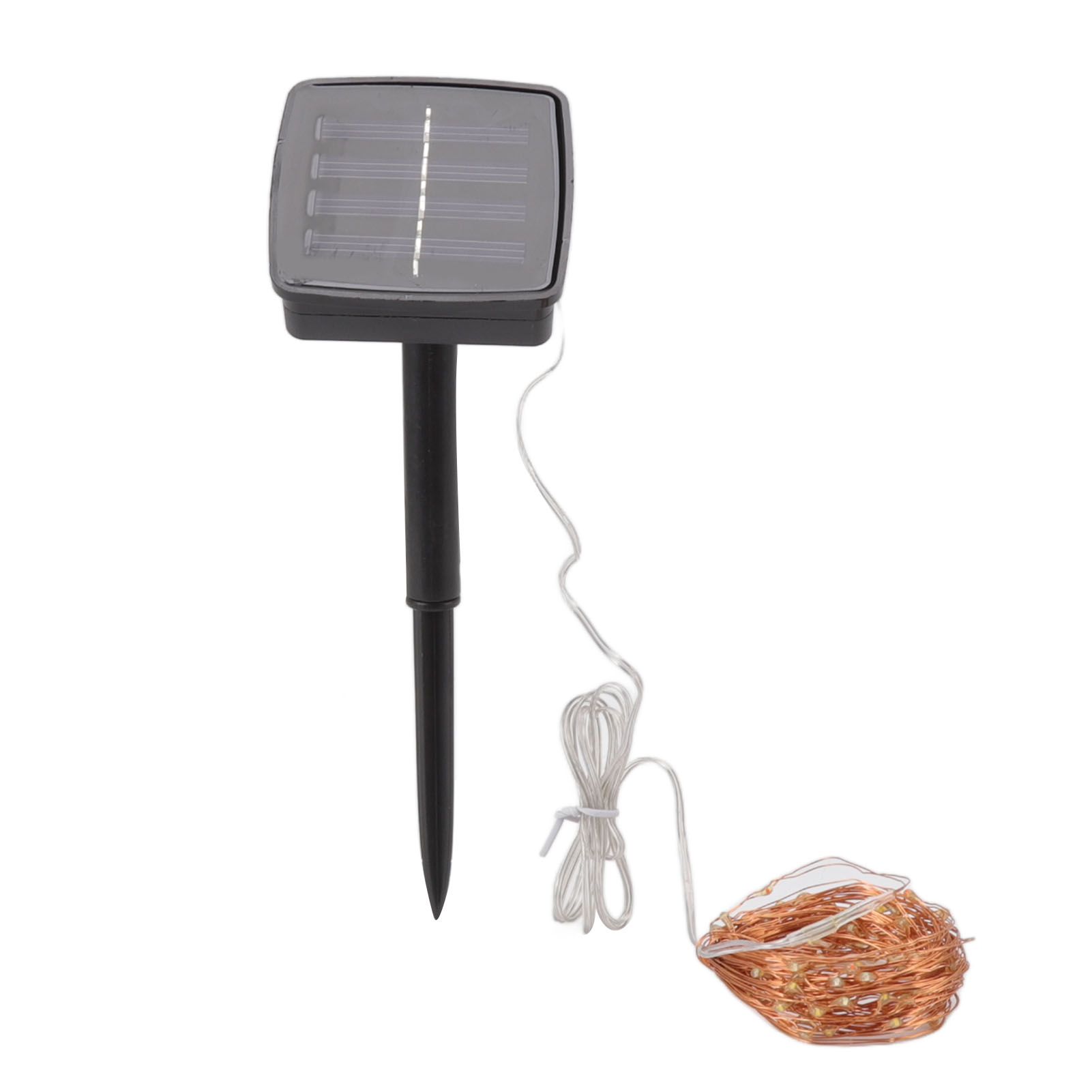 LED Solar String Lights IP44 Waterproof Heatproof Solar Powered Copper Wire view 4