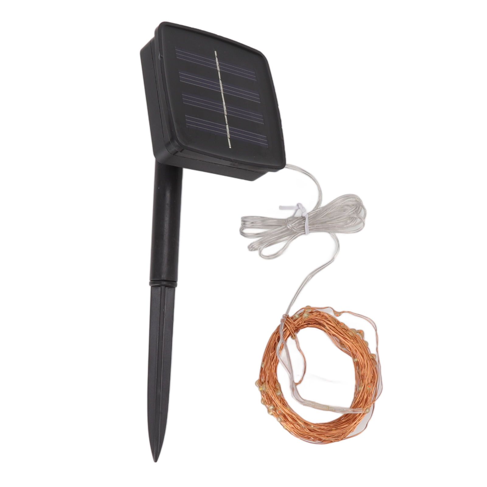 LED Solar String Lights IP44 Waterproof Heatproof Solar Powered Copper Wire view 8