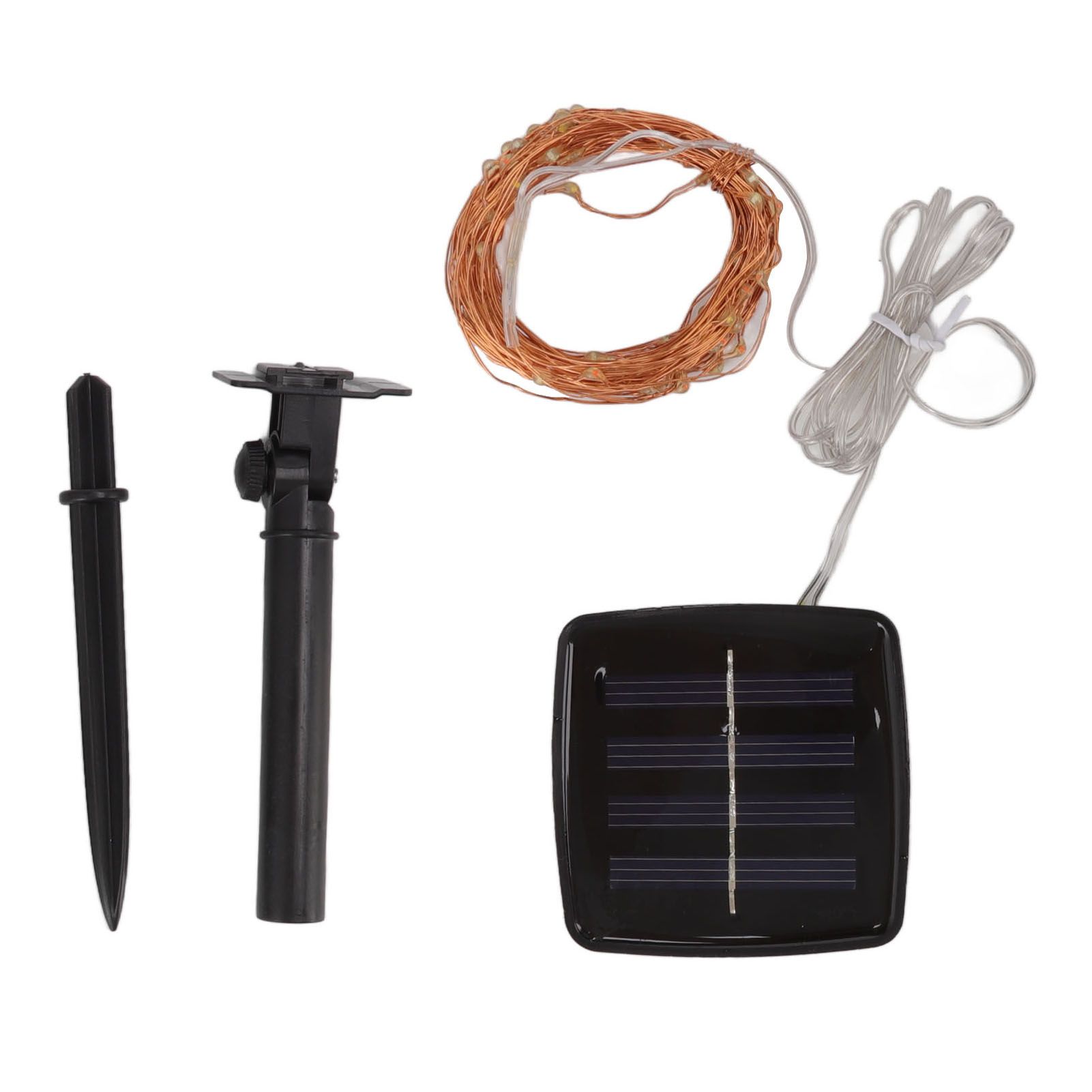 LED Solar String Lights IP44 Waterproof Heatproof Solar Powered Copper Wire view 10