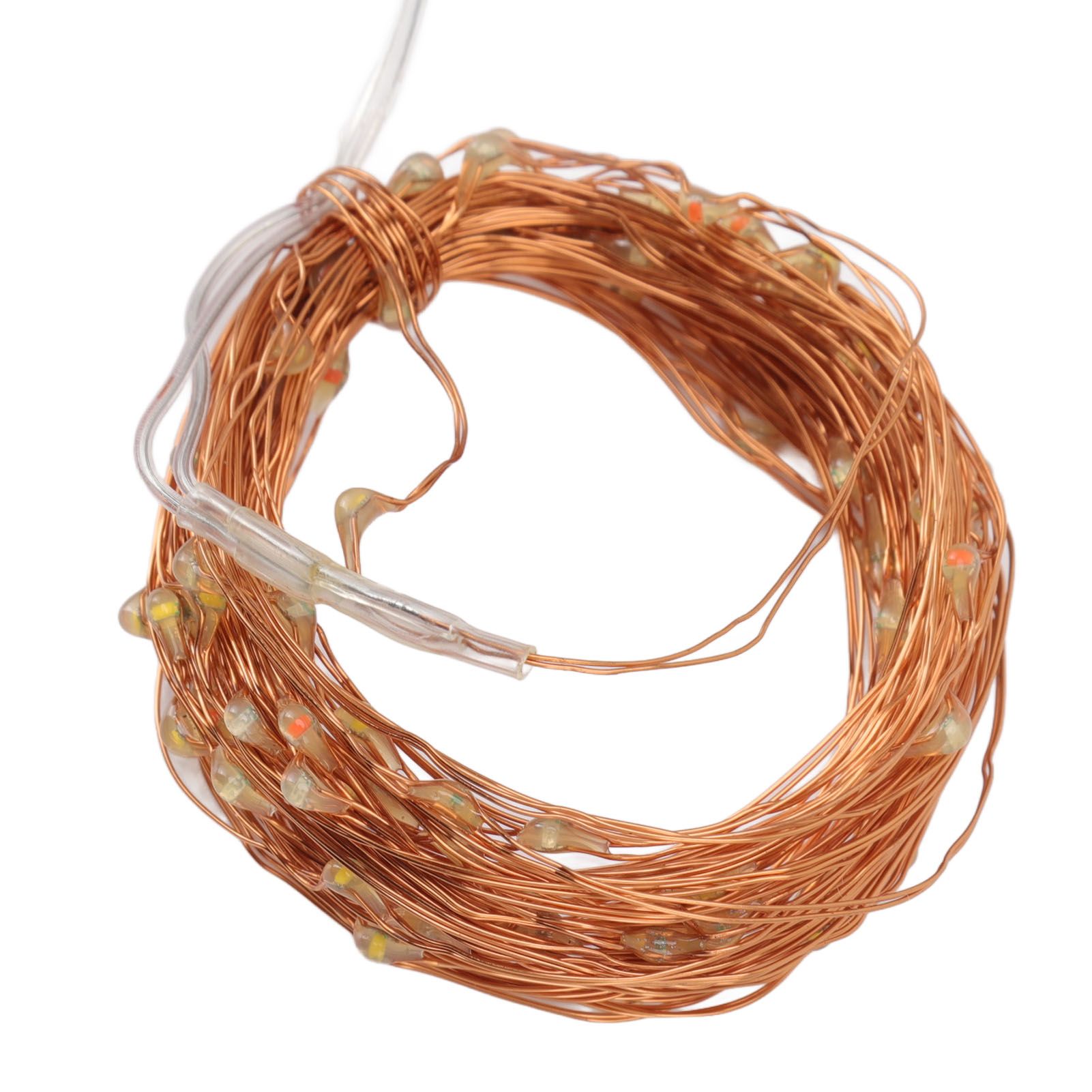 LED Solar String Lights IP44 Waterproof Heatproof Solar Powered Copper Wire view 14