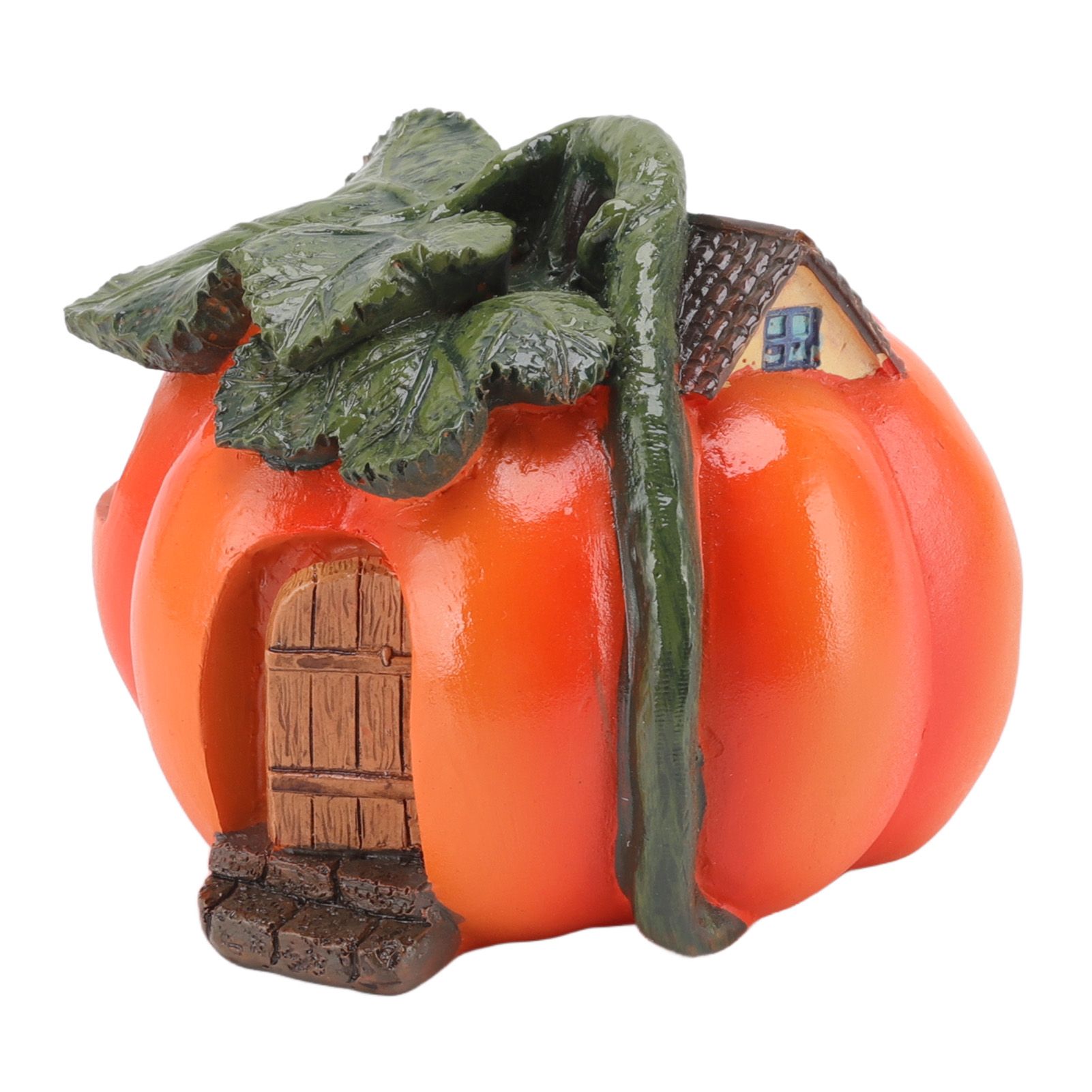 Garden Pumpkin Decoration Synthetic Resin Outdoor Pumpkin Ornament for Outdoor view 2