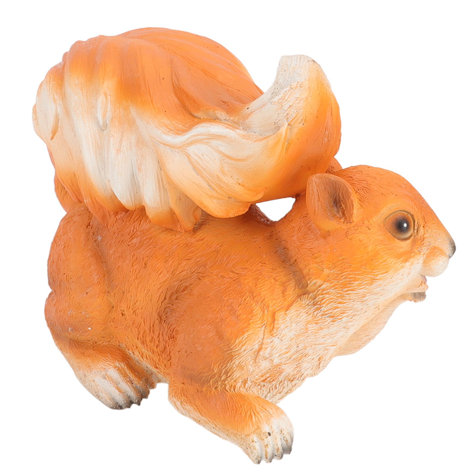 Resin Squirrel Figurine Statue Garden Landscape Decoration Animals Ornaments view 4