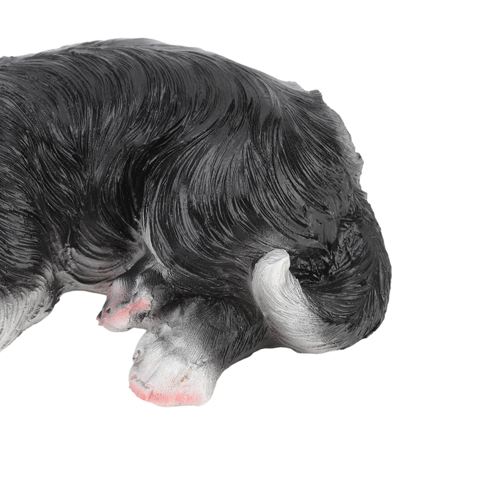 Puppy Statues Sculptures Synthetic Resin Waterproof Border Collie Statue view 14