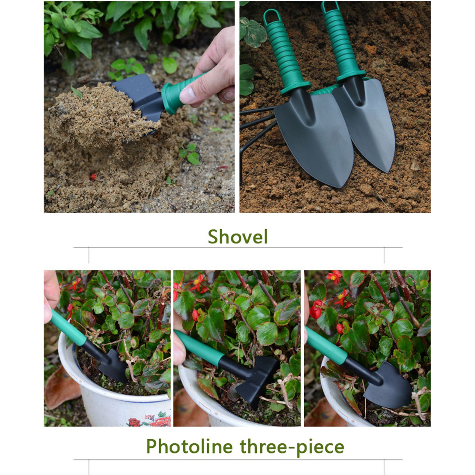 Potted Plant Pruning Shovel Kit Garden Planting Weeding Set Bonsai Trimming view 10