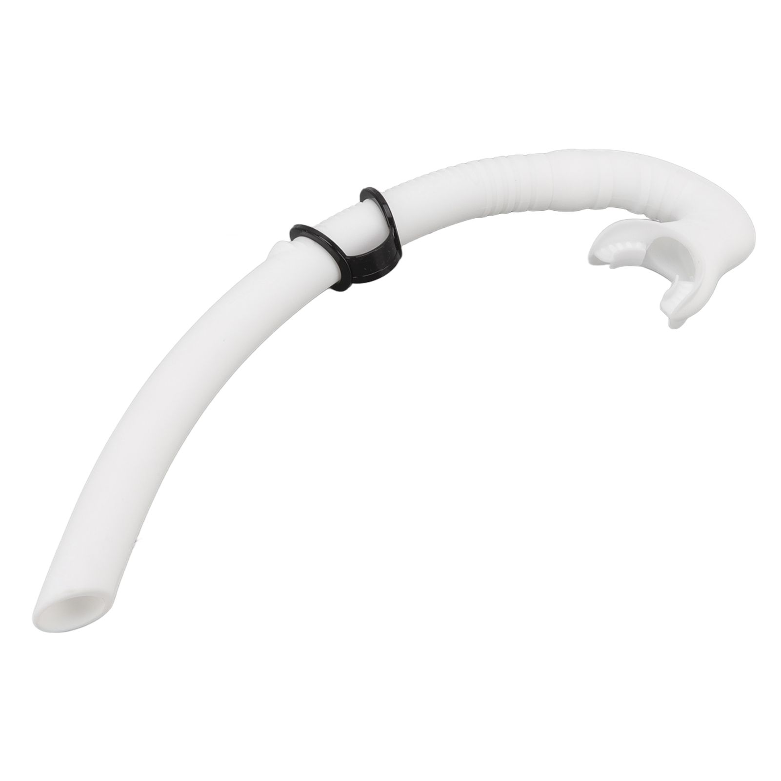Diving Breathing Tube Foldable Soft Mouthpiece Silicone Freediving Snorkel for view 5