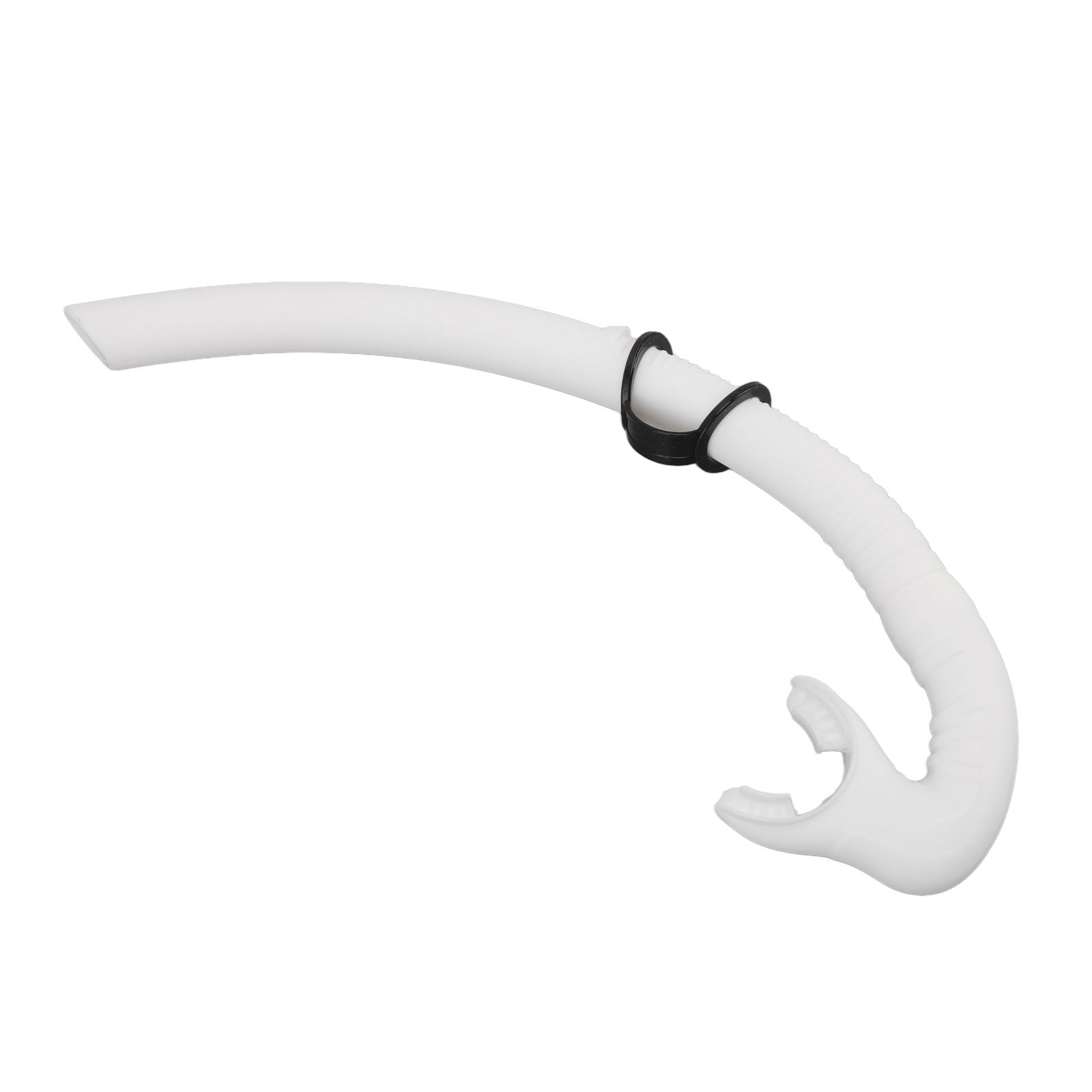 Diving Breathing Tube Foldable Soft Mouthpiece Silicone Freediving Snorkel for view 7