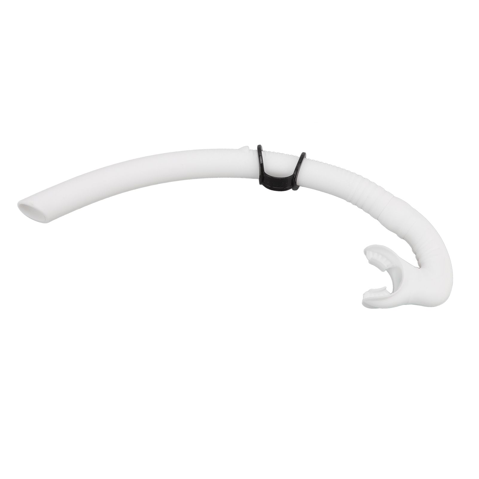 Diving Breathing Tube Foldable Soft Mouthpiece Silicone Freediving Snorkel for view 9