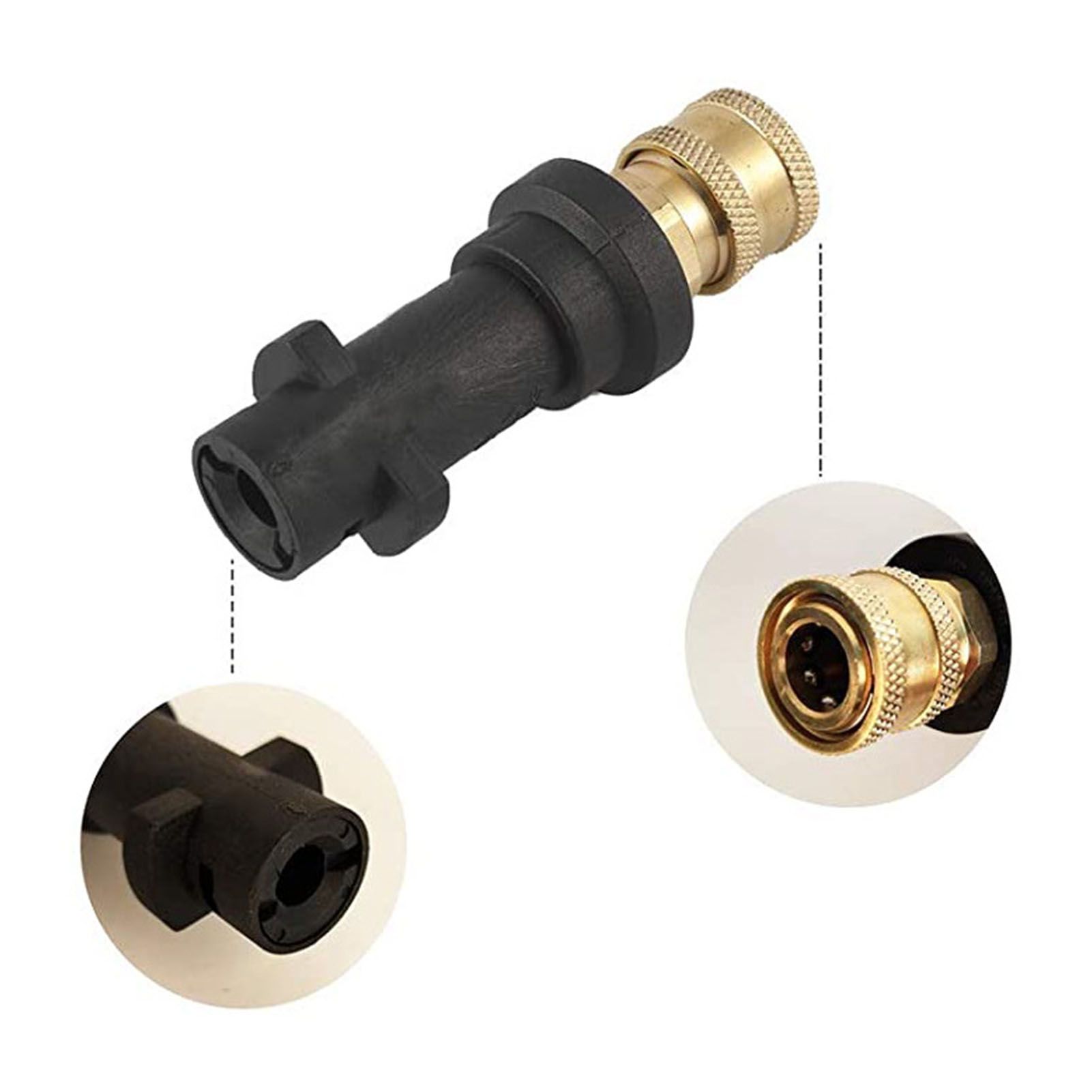 High Pressure Washer Adapter 1/4 Inch High Pressure Washer Connector for K2 K3 view 7