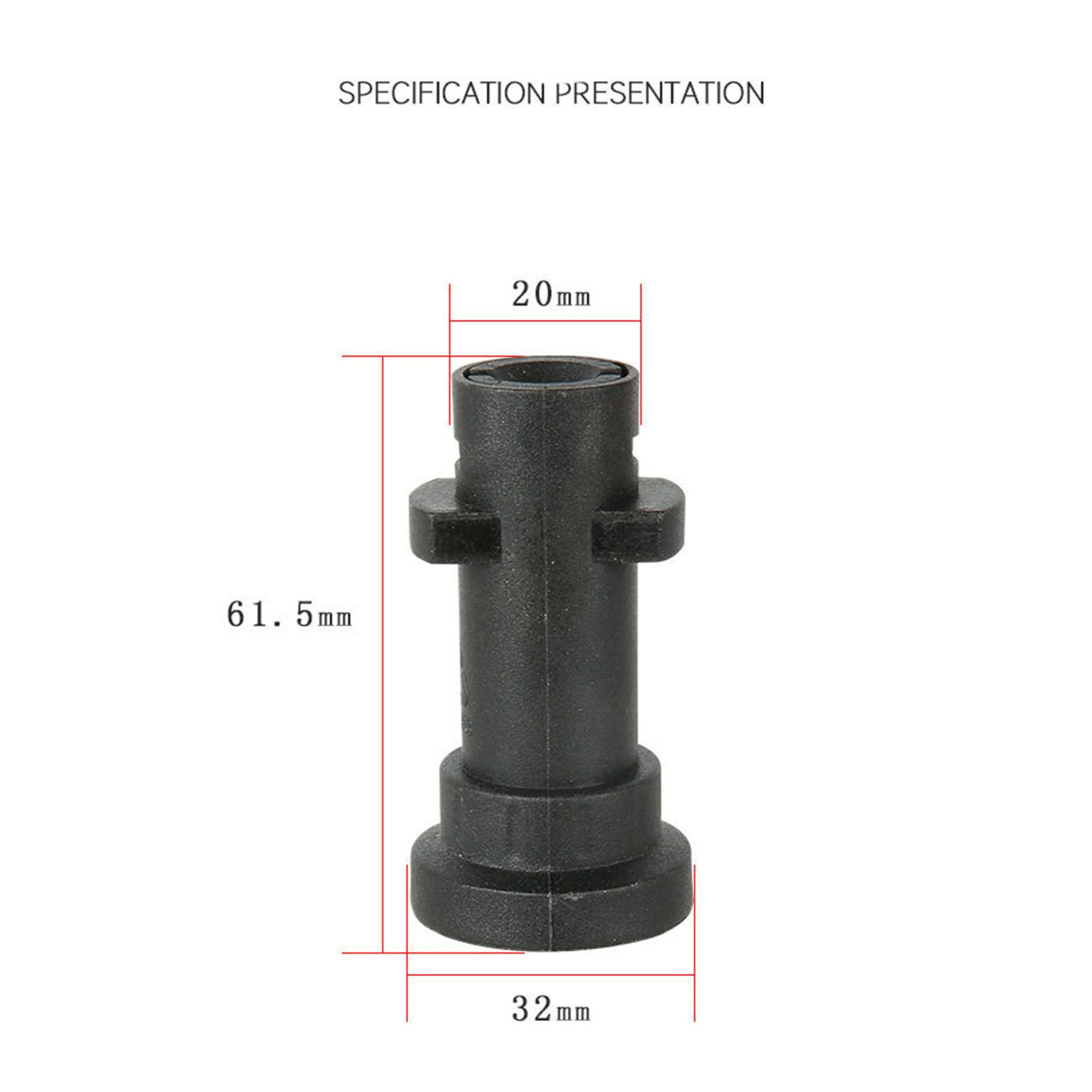 High Pressure Washer Adapter 1/4 Inch High Pressure Washer Connector for K2 K3 view 10