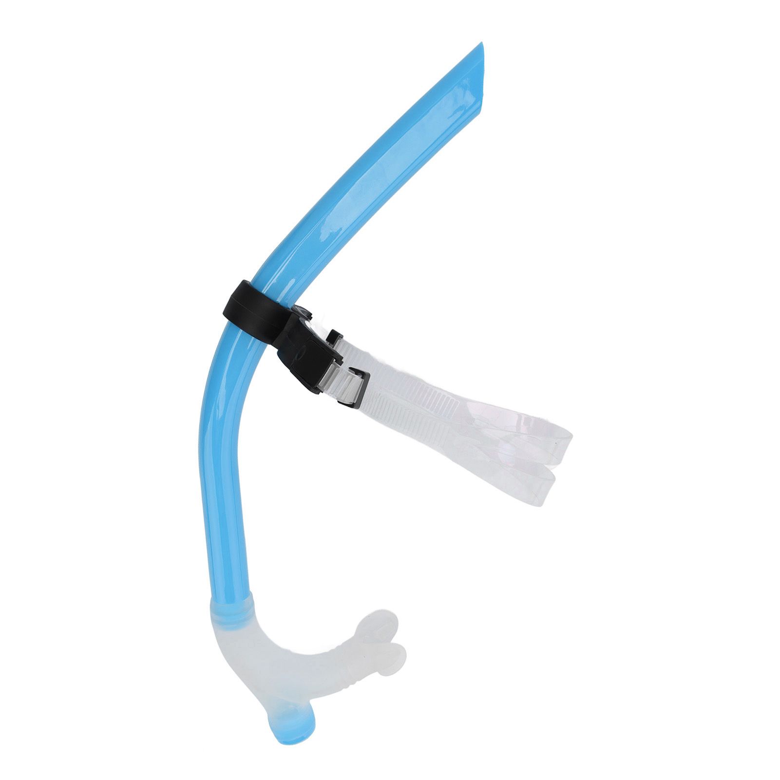 Swimming Snorkel Reduced Drag Silicone Swimming Breathing Tube with Adjustable view 6