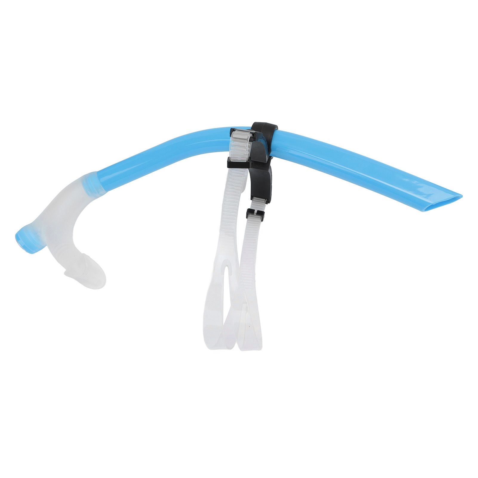 Swimming Snorkel Reduced Drag Silicone Swimming Breathing Tube with Adjustable view 9