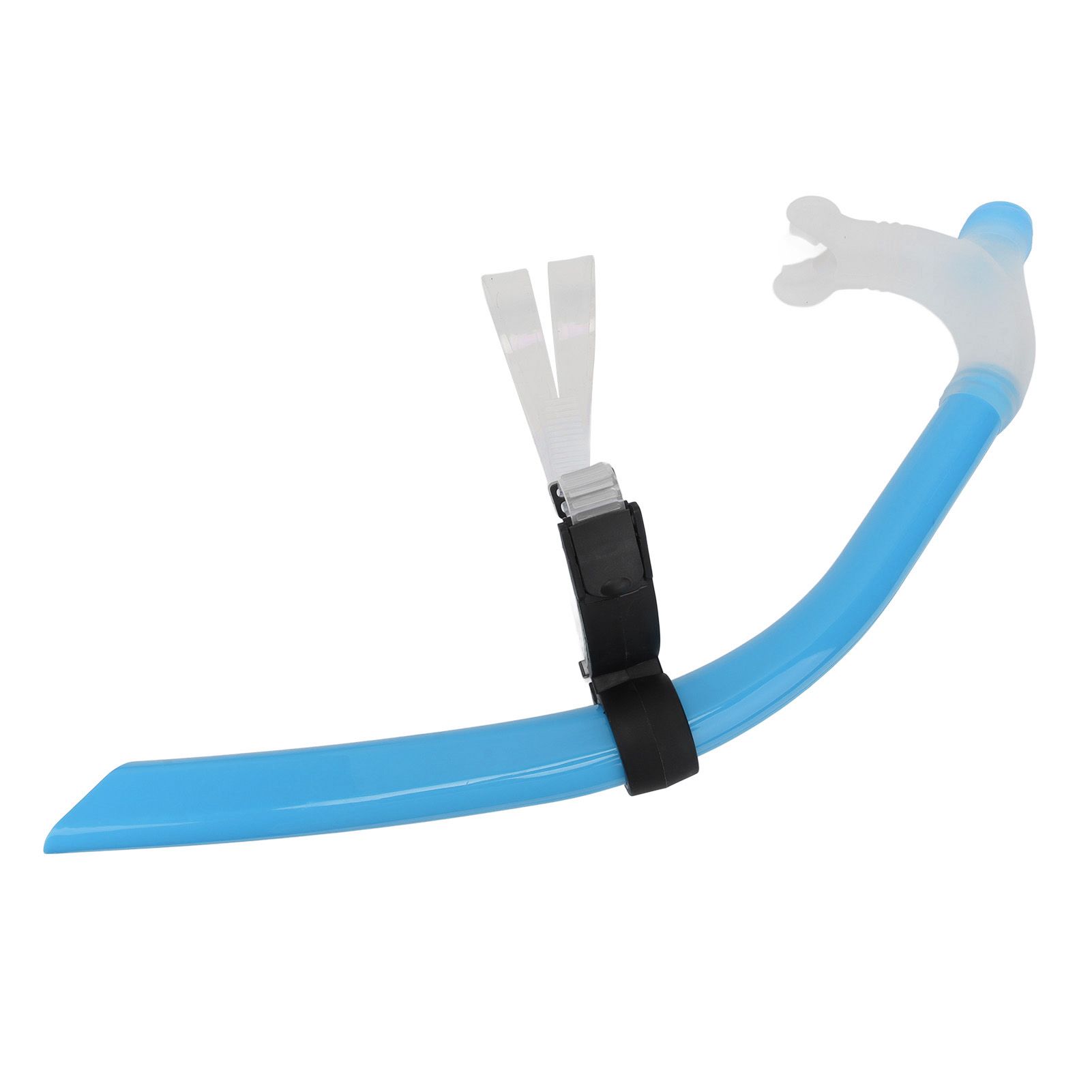 Swimming Snorkel Reduced Drag Silicone Swimming Breathing Tube with Adjustable view 10