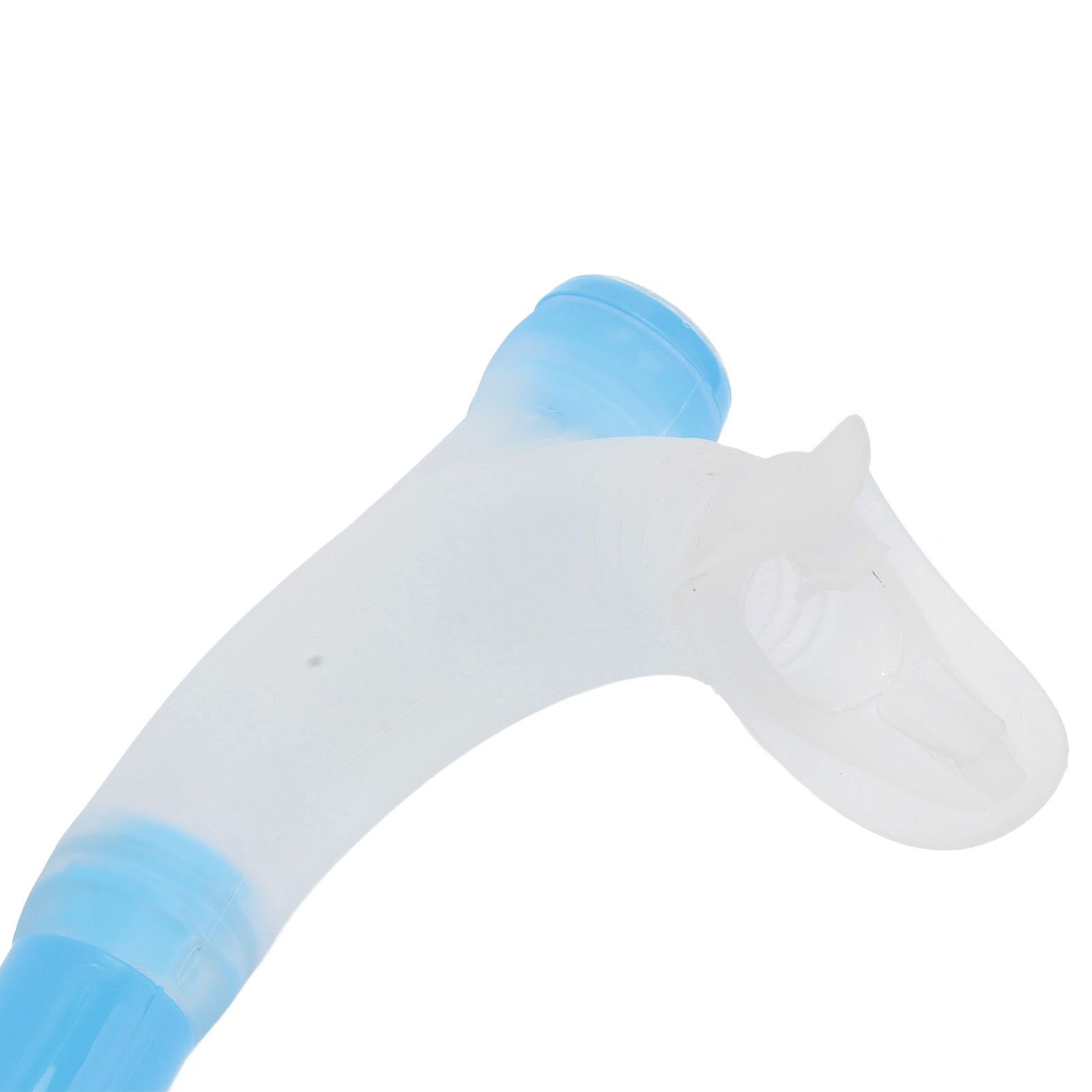 Swimming Snorkel Reduced Drag Silicone Swimming Breathing Tube with Adjustable view 13