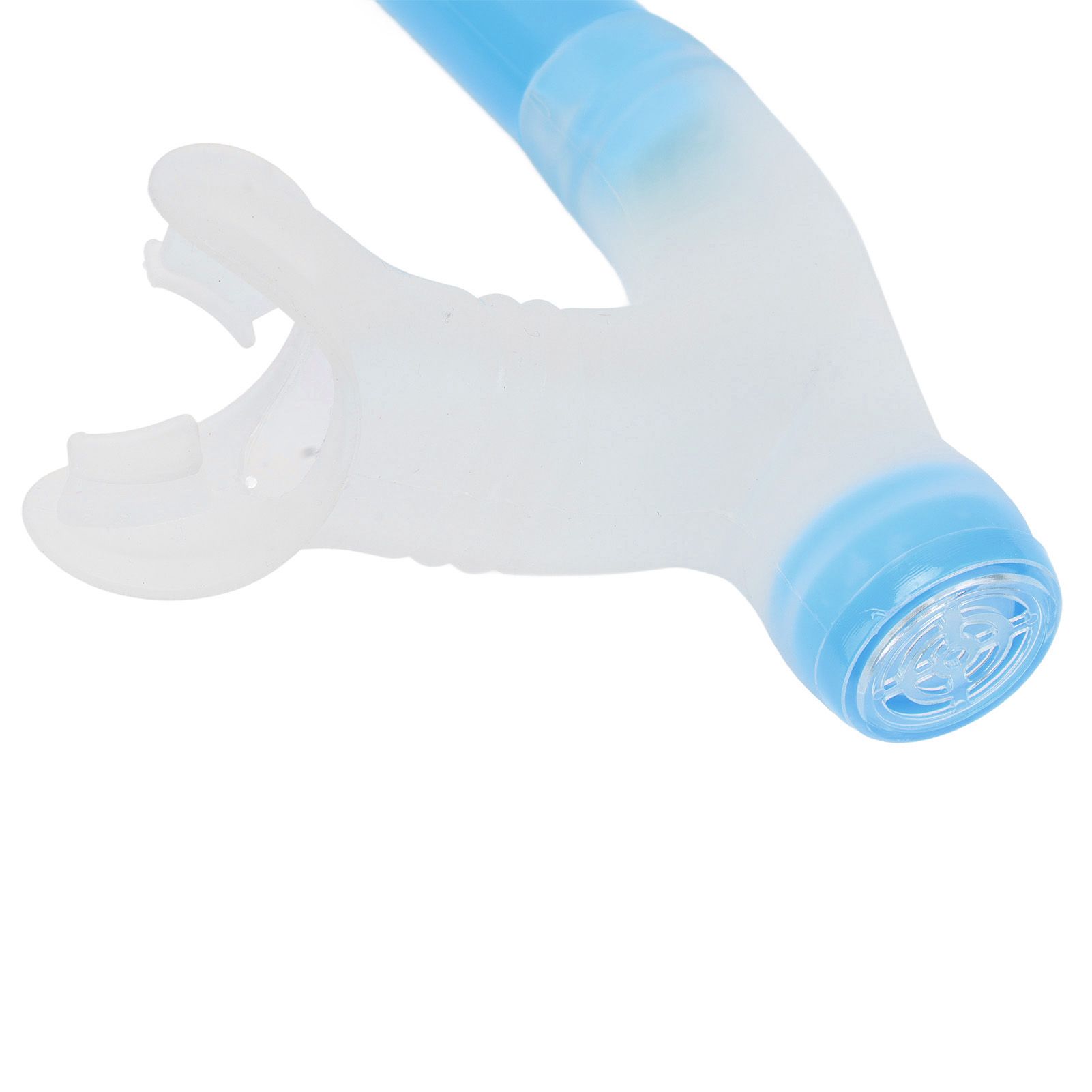Swimming Snorkel Reduced Drag Silicone Swimming Breathing Tube with Adjustable view 14