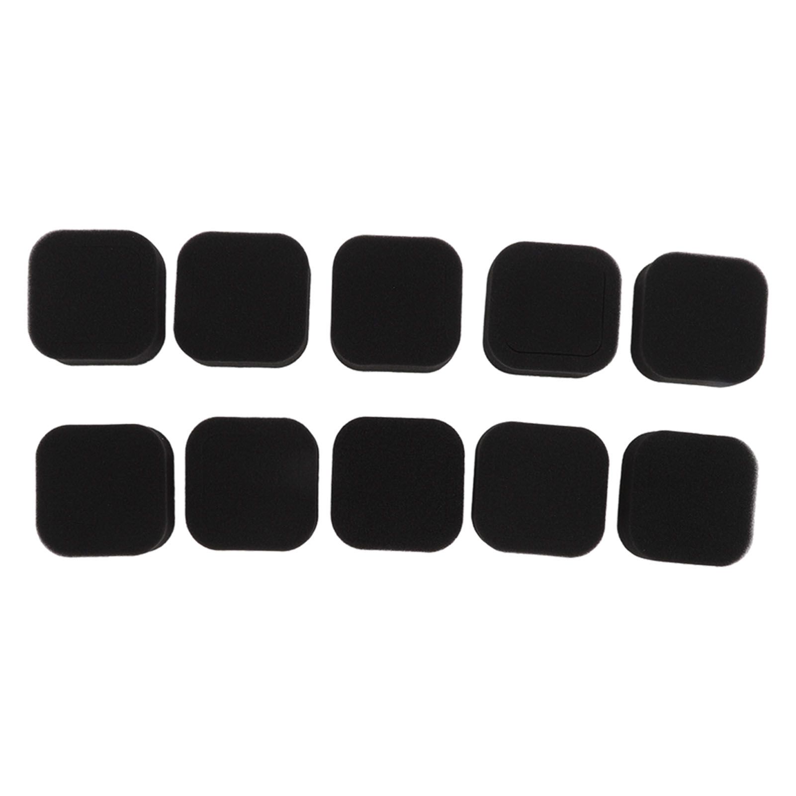 10 Pcs Air Filter for TH23D Para 11010 2530 Black Strimmer Trimmer Replacement