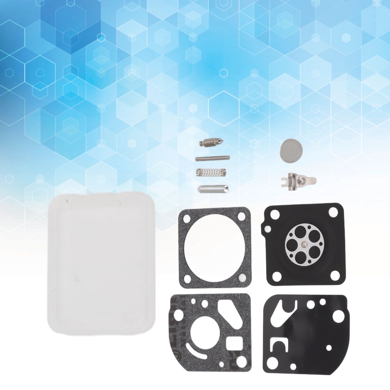 Carburetor Diaphragm Kit Gasket Metal and Paper for Zama RB 59 Repair view 11