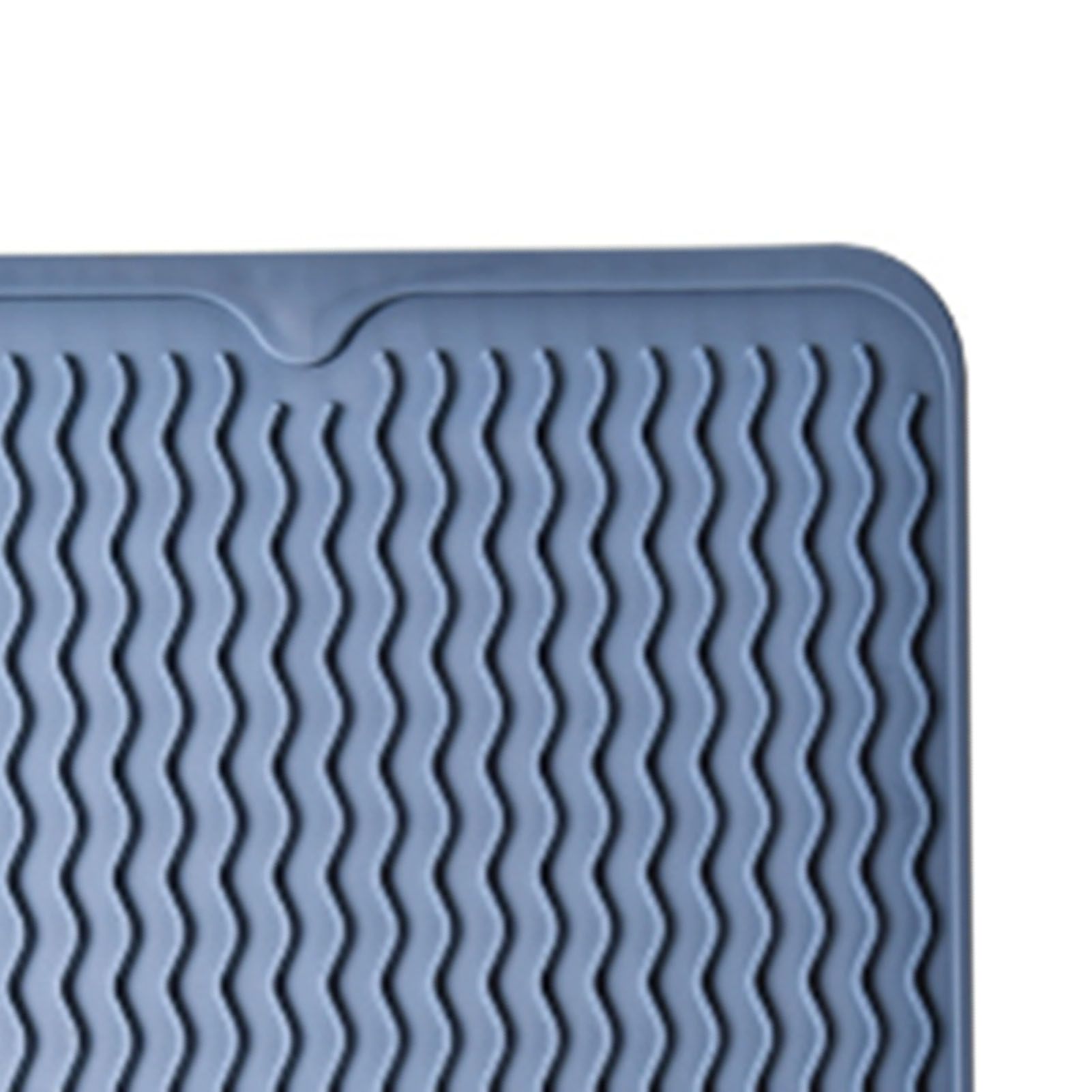Table Insulating Rubber Mat Anti Slip Waterproof Heat Resistant Dish Drying view 9