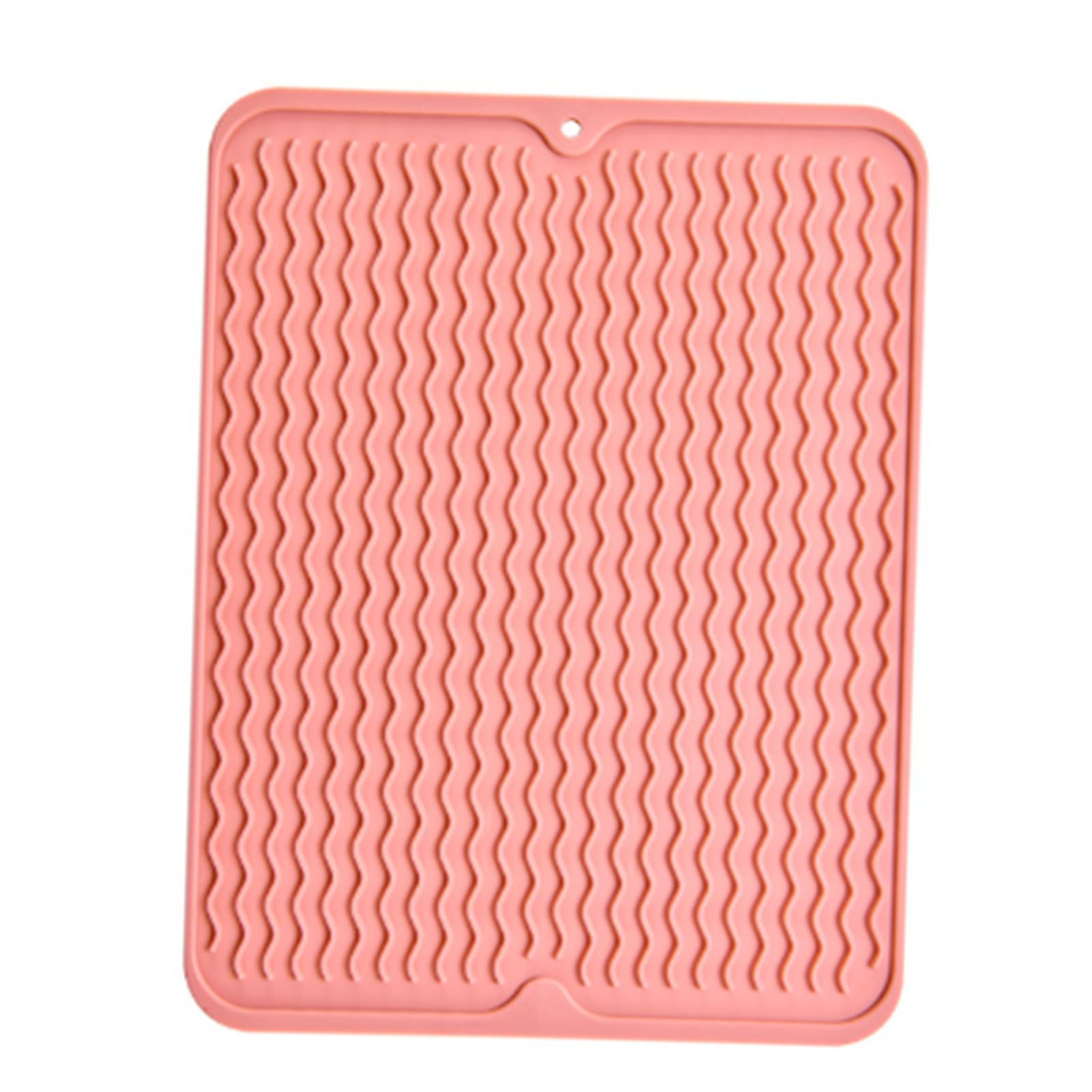 Table Insulating Rubber Mat Anti Slip Waterproof Heat Resistant Dish Drying view 2