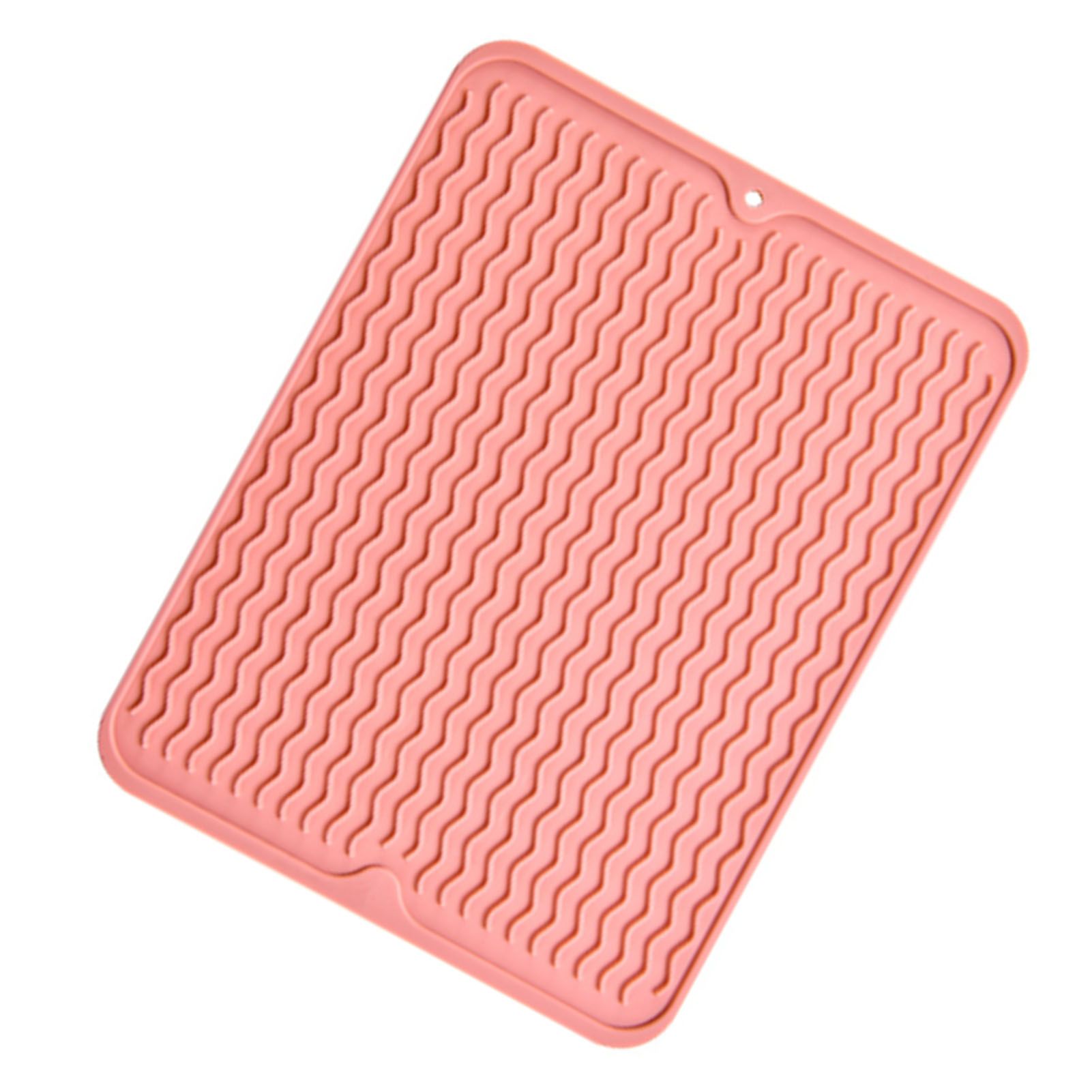 Table Insulating Rubber Mat Anti Slip Waterproof Heat Resistant Dish Drying view 10