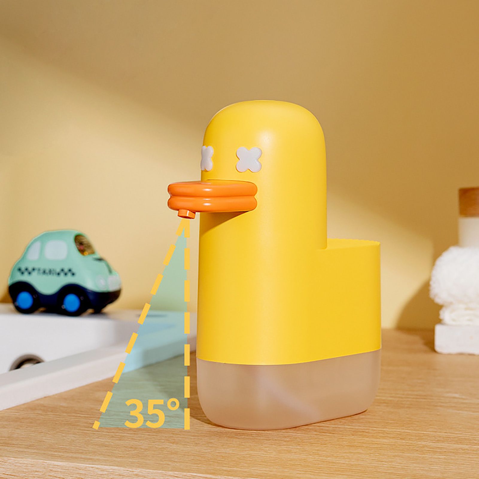 Automatic Foam Soap Dispenser USB Rechargeable Touchless Infrared Sensor view 8