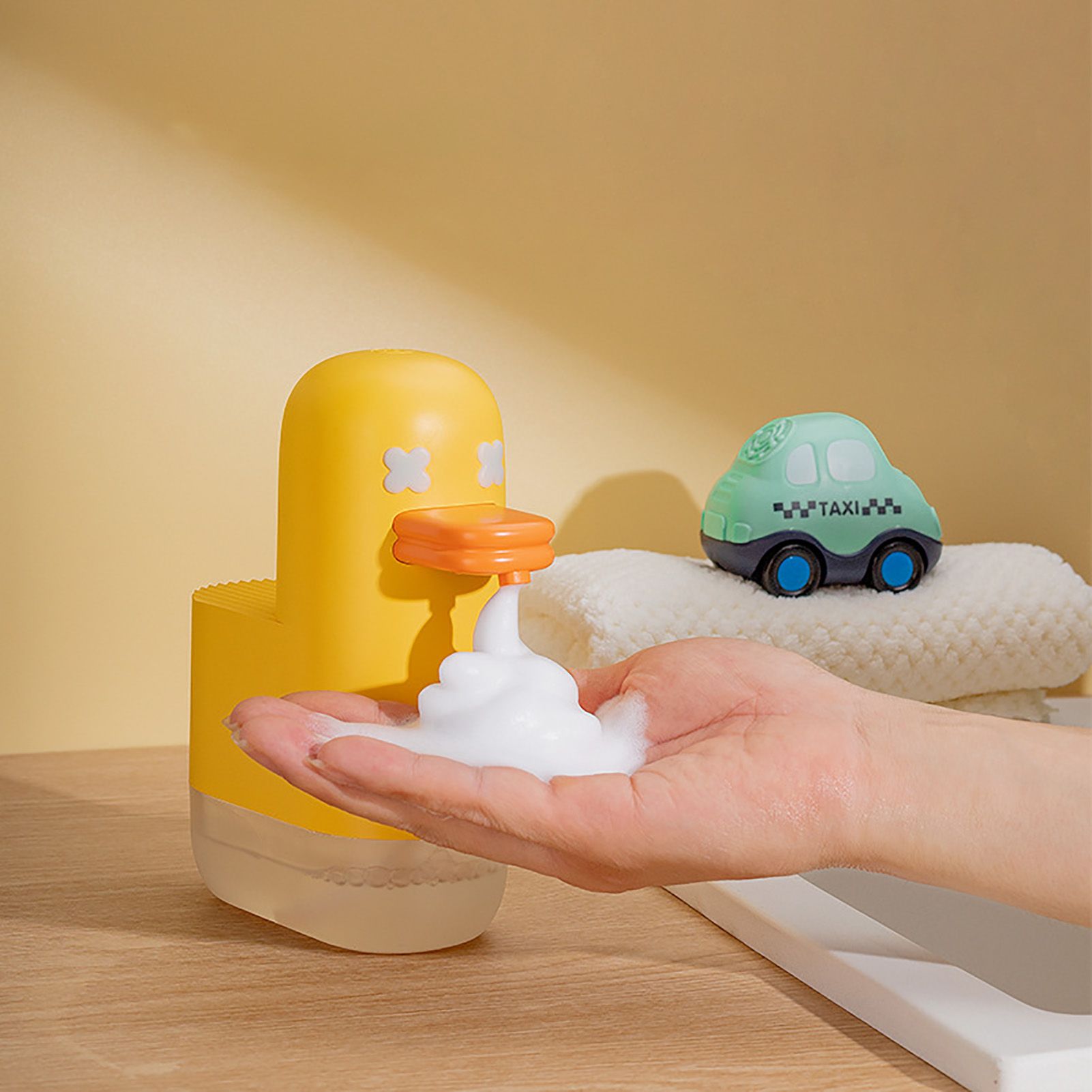Automatic Foam Soap Dispenser USB Rechargeable Touchless Infrared Sensor view 14