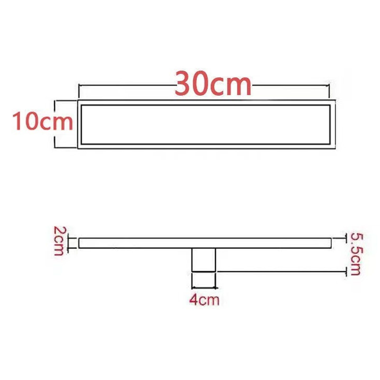 Linear Shower Drain Stainless Steel Rustproof Scratch Resistant Detachable view 15