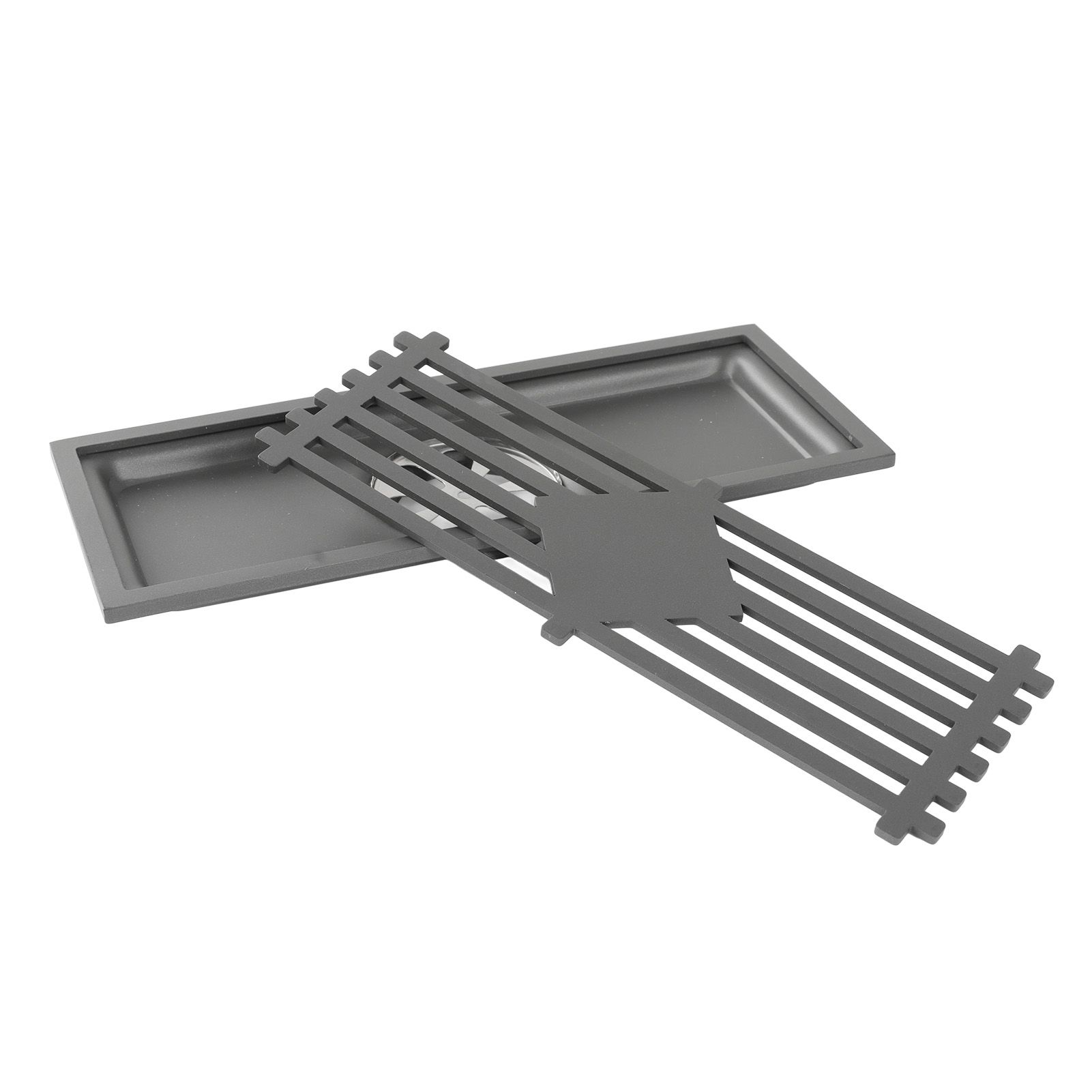 Floor Drain Stainless Steel Rectangle Corrosion Resistance Shower Grate for view 8