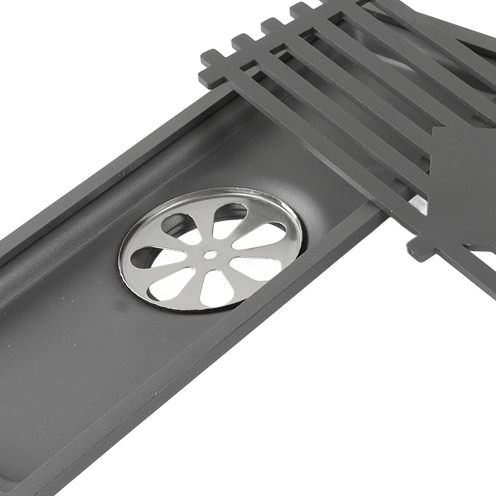 Floor Drain Stainless Steel Rectangle Corrosion Resistance Shower Grate for view 14