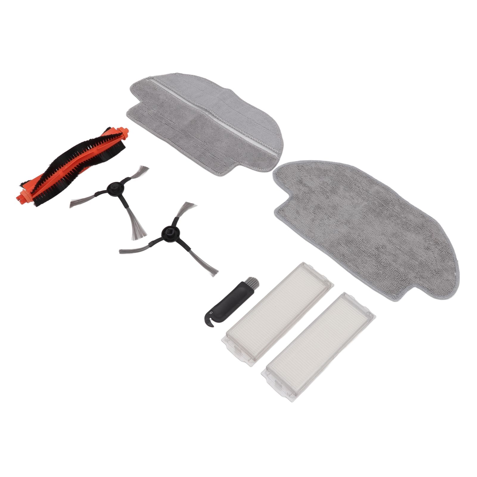 Vacuum Cleaner Main Roller Brush Kit with Side Brush Mop Cloth Filter for view 6