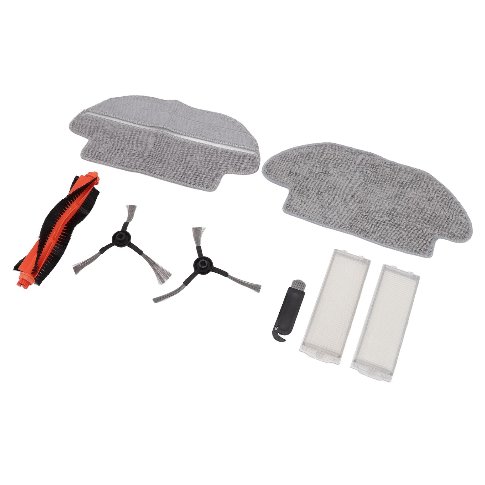 Vacuum Cleaner Main Roller Brush Kit with Side Brush Mop Cloth Filter for view 7