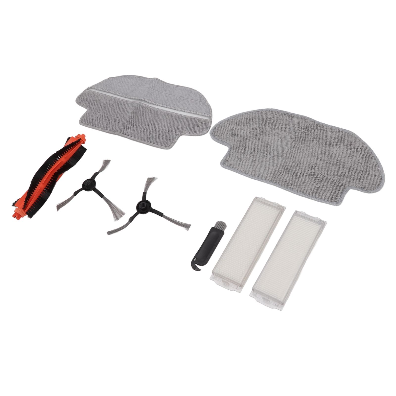 Vacuum Cleaner Main Roller Brush Kit with Side Brush Mop Cloth Filter for view 8